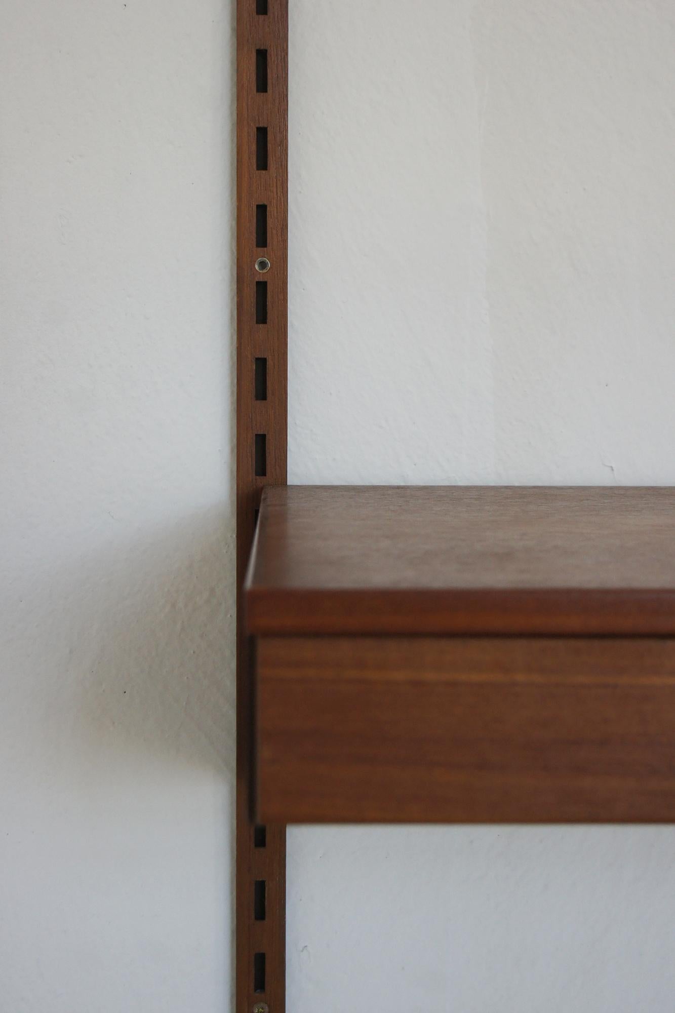 Mid-Century Regale & Wandschränke & Schreibtisch von Kai Kristiansen für AM Mobler, 1960er Jahre im Angebot 4