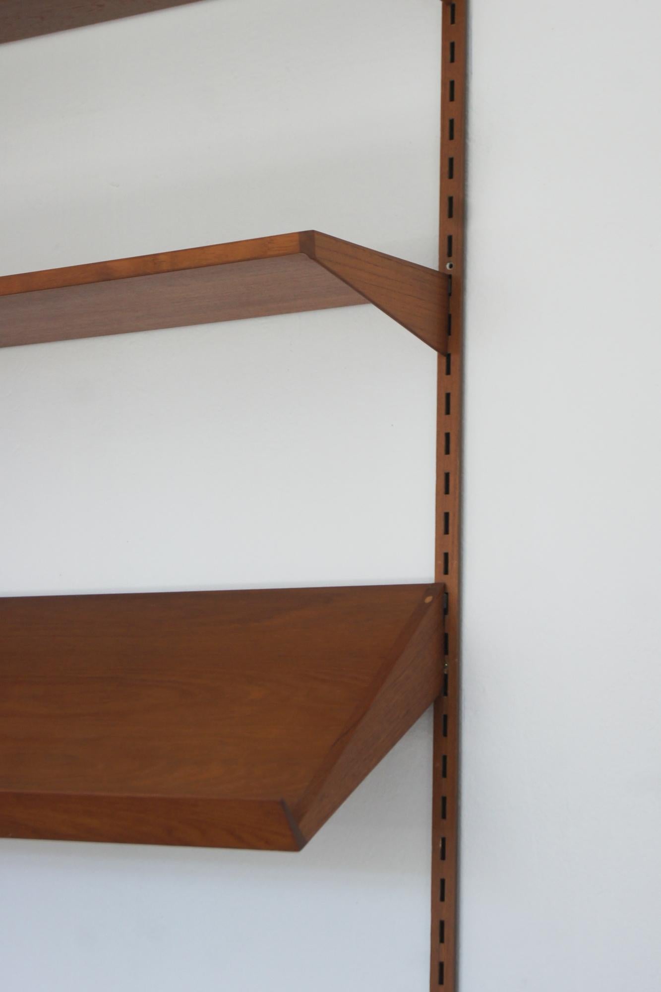 Mid-Century Regale & Wandschränke & Schreibtisch von Kai Kristiansen für AM Mobler, 1960er Jahre im Angebot 6