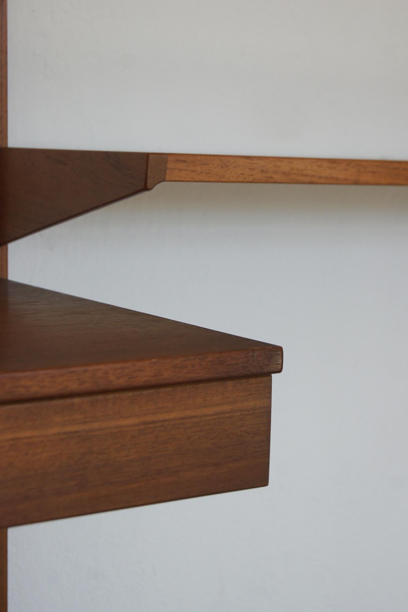 Mid-Century Regale & Wandschränke & Schreibtisch von Kai Kristiansen für AM Mobler, 1960er Jahre im Angebot 2