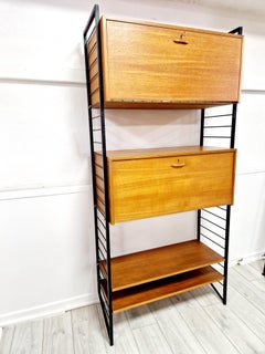 Mid Century Shelving Cupboard Staples Ladderax