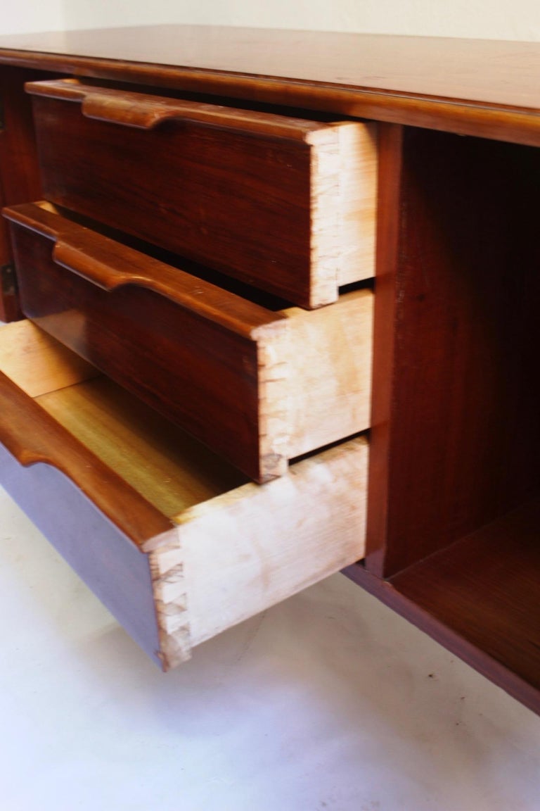 Midcentury Short Spanish Sideboard or Buffet, 1960s For Sale at 1stdibs