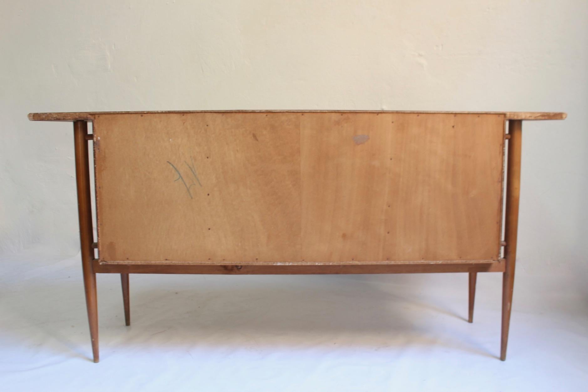 Midcentury Short Spanish Sideboard or Buffet, 1960s 5