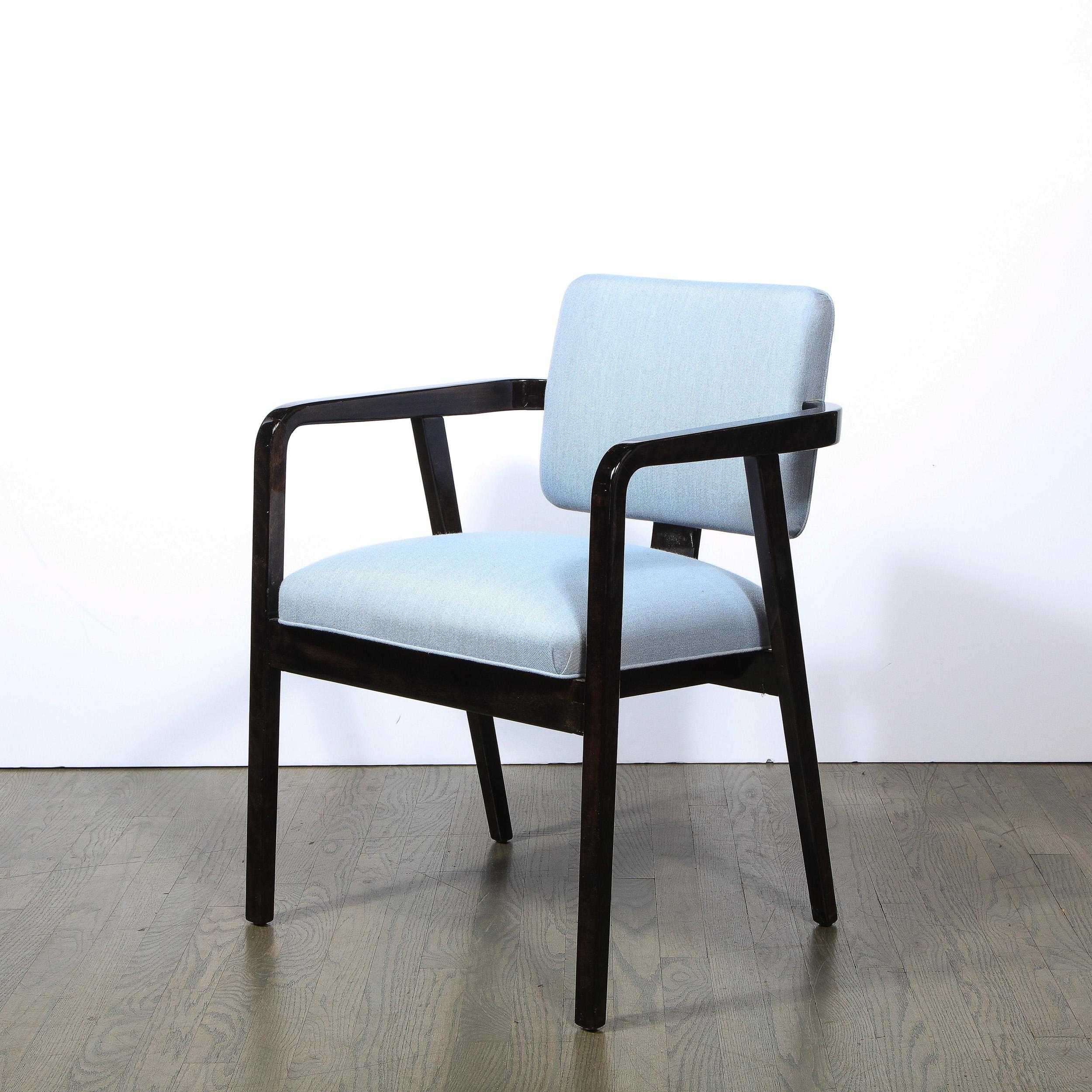 Mid-Century Modern Mid Century Side/Arm Chair in Ebonized Walnut by George Nelson for Herman Miller