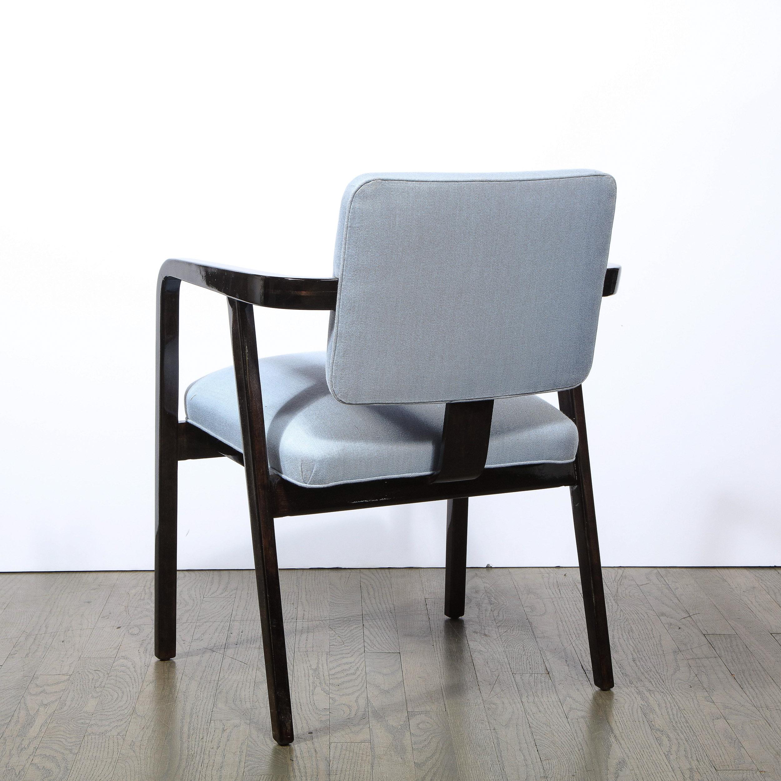 Mid-20th Century Mid Century Side/Arm Chair in Ebonized Walnut by George Nelson for Herman Miller