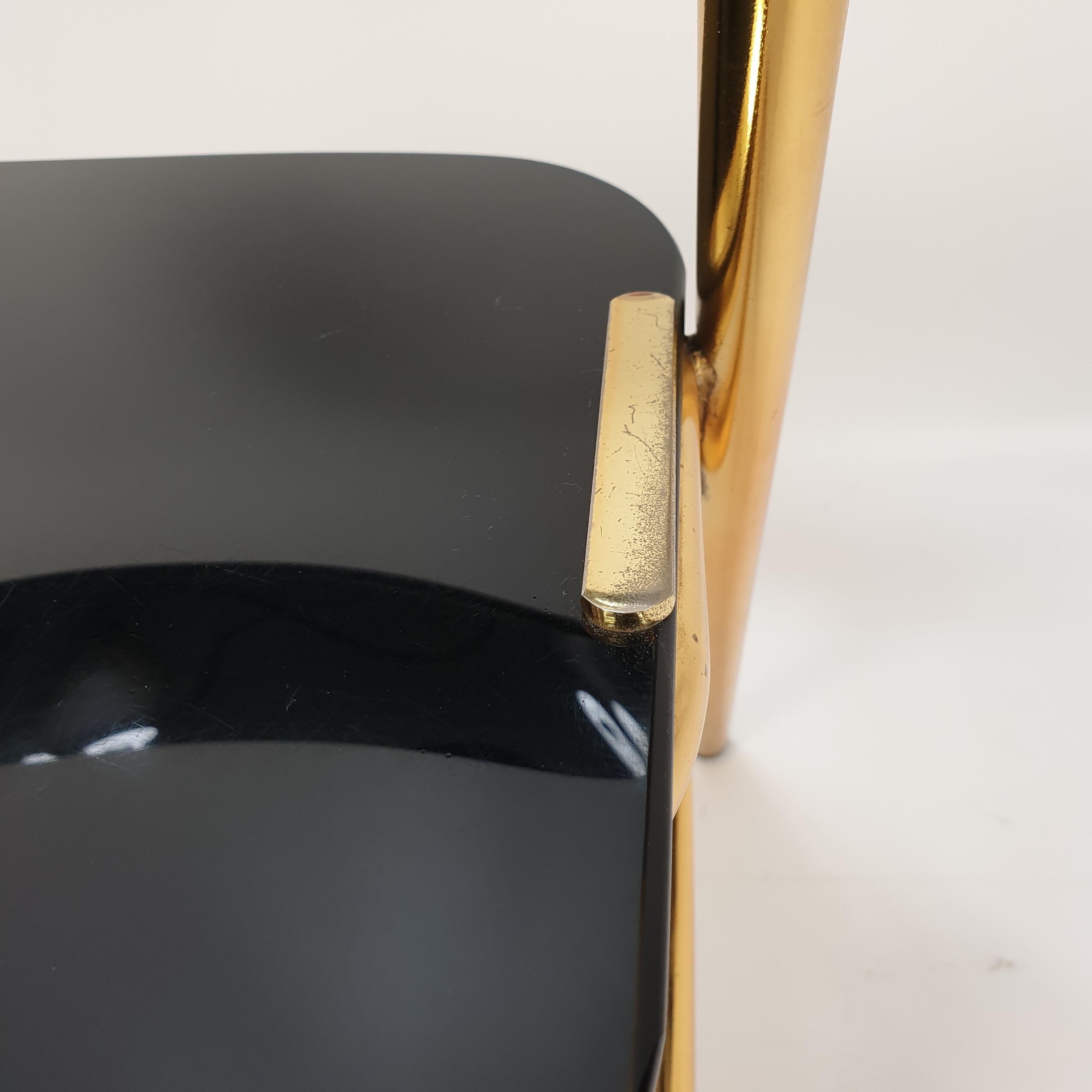 Mid Century Side Chair by Ico Parisi, Italy 1980's For Sale 2