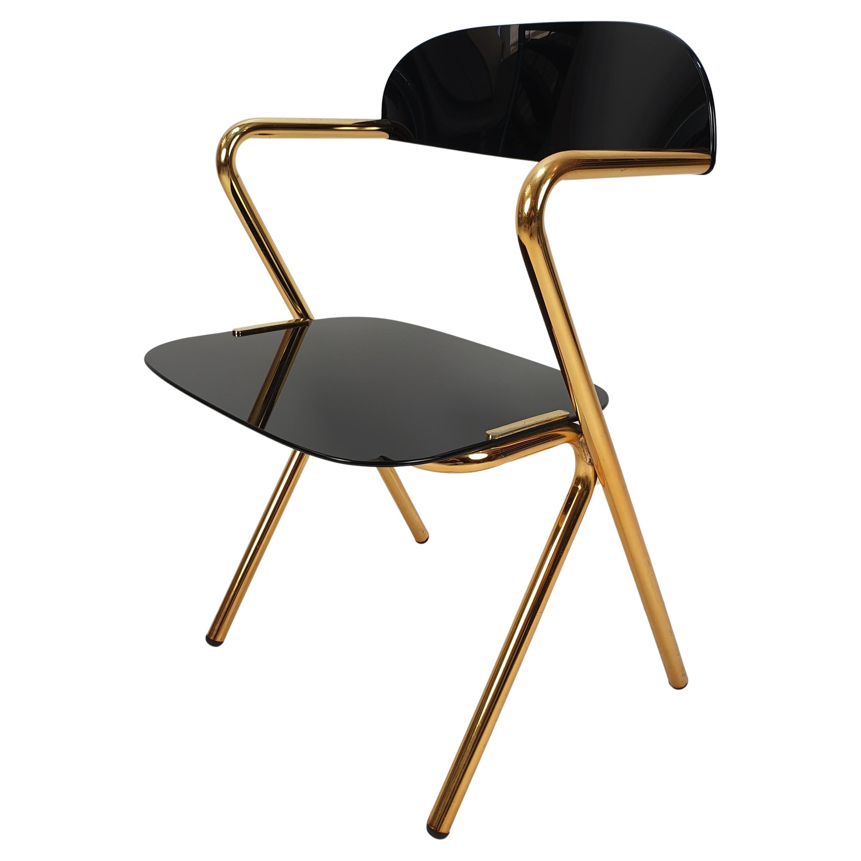 Mid Century Side Chair by Ico Parisi, Italy 1980's