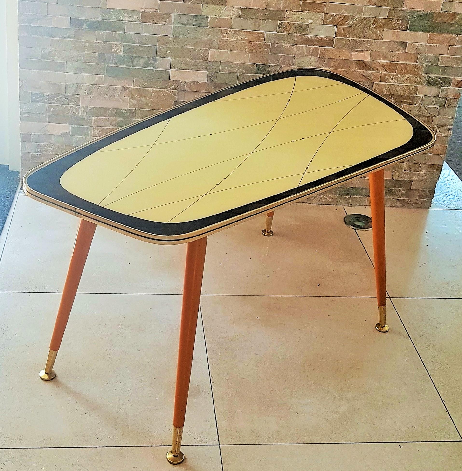 Midcentury Side Coffee Table, Germany, 1950s 11