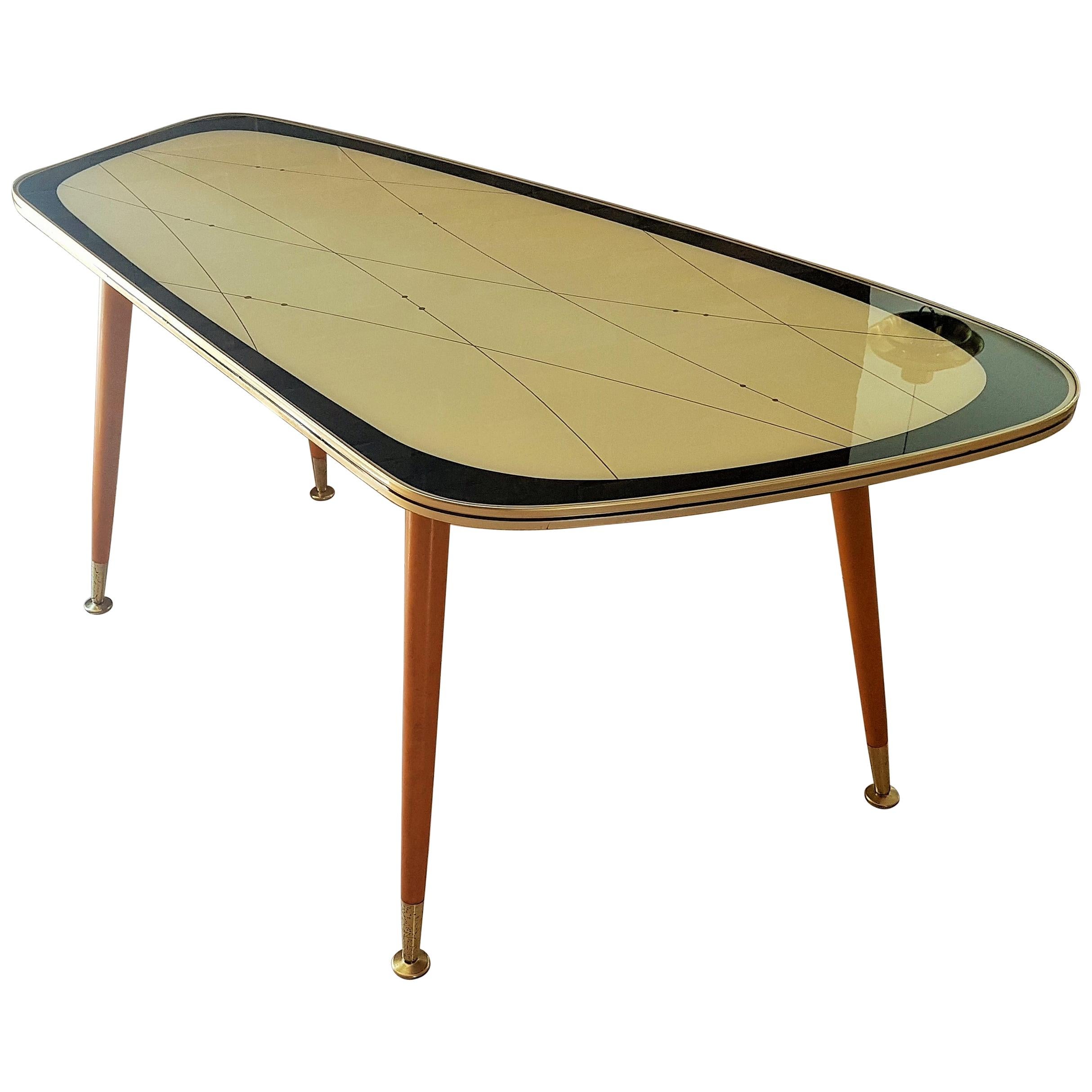 Midcentury Side Coffee Table, Germany, 1950s