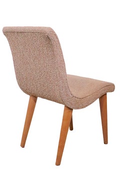 Chaise de salle à manger d'appoint du milieu du siècle dernier de Leslie Diamond pour Conant Ball Modern Mates