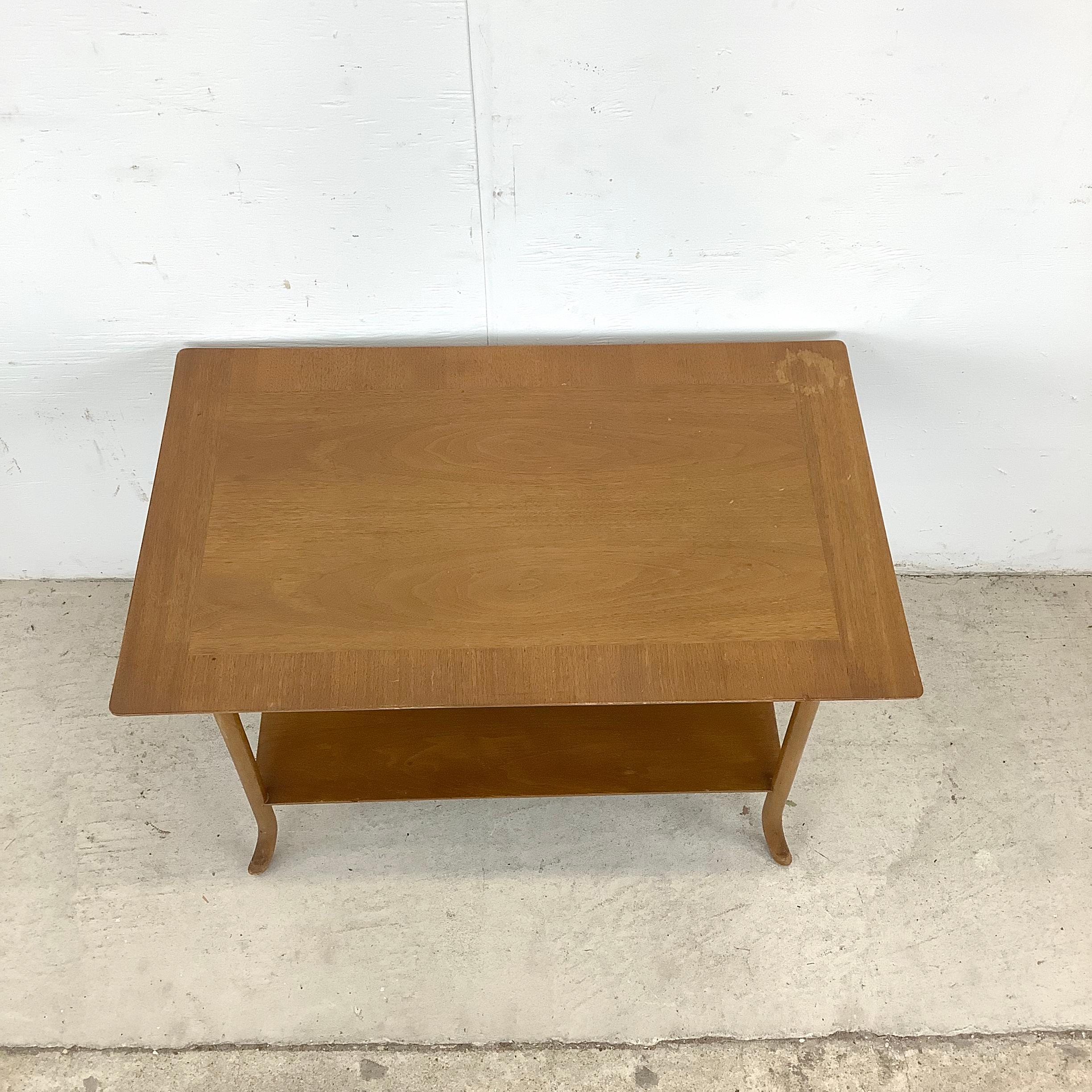 Mid-Century Modern Mid-Century Side Table Attributed to Th Robsjohn-Gibbings For Sale