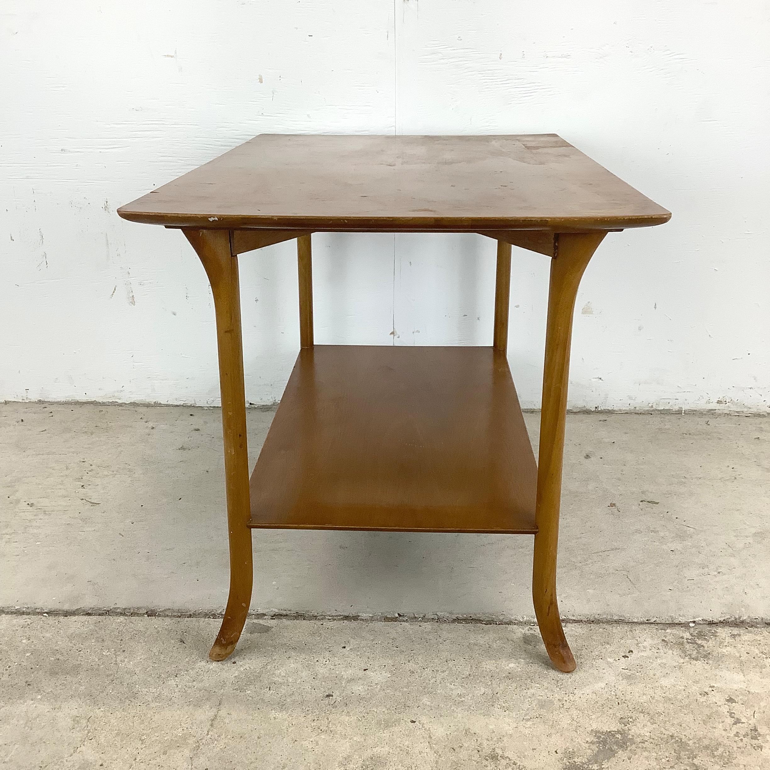 20th Century Mid-Century Side Table Attributed to Th Robsjohn-Gibbings For Sale