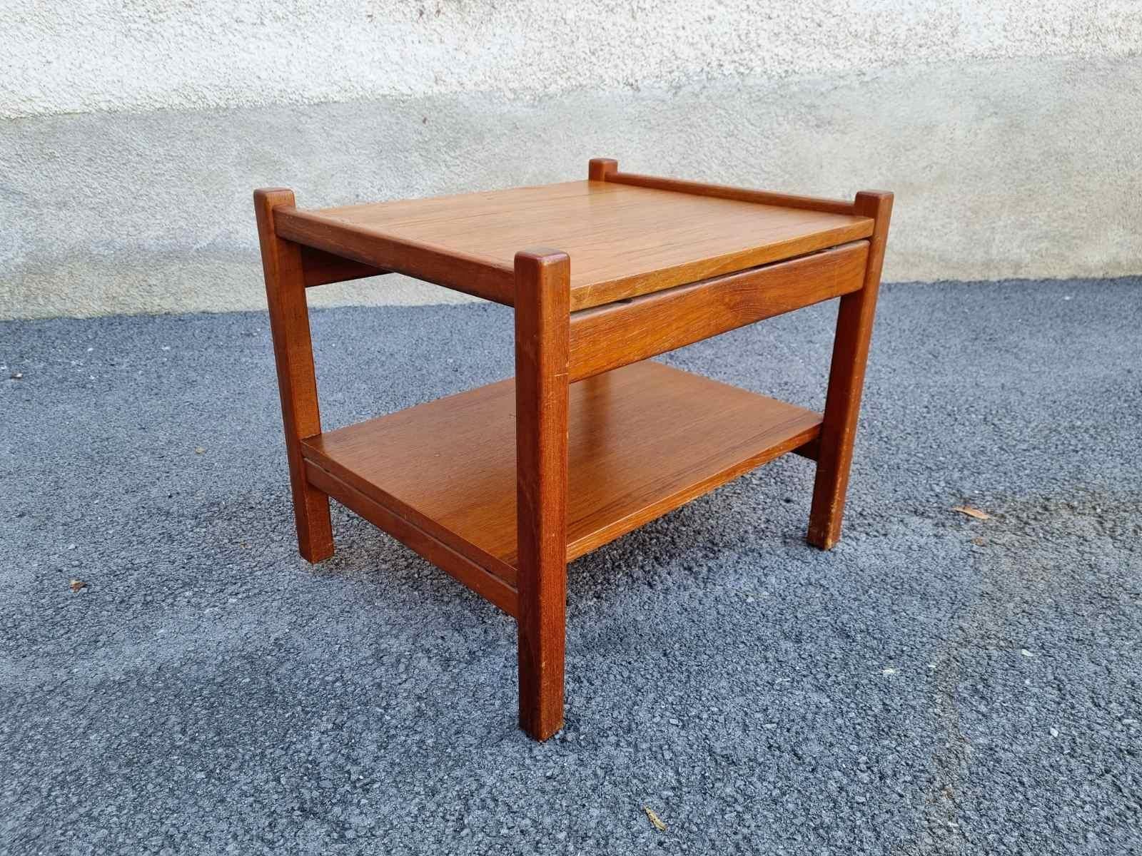 Mid Century Side Table Designed by Ettore Sottsass for Poltronova, Italy, 60s For Sale 3