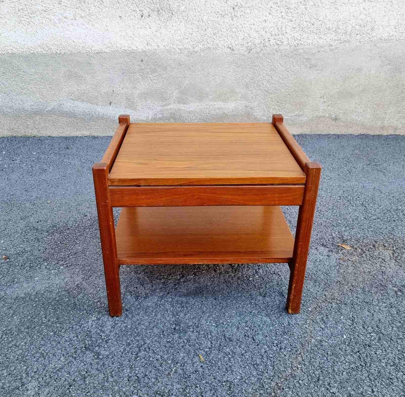 Mid Century Side Table Designed by Ettore Sottsass for Poltronova, Italy, 60s For Sale 4