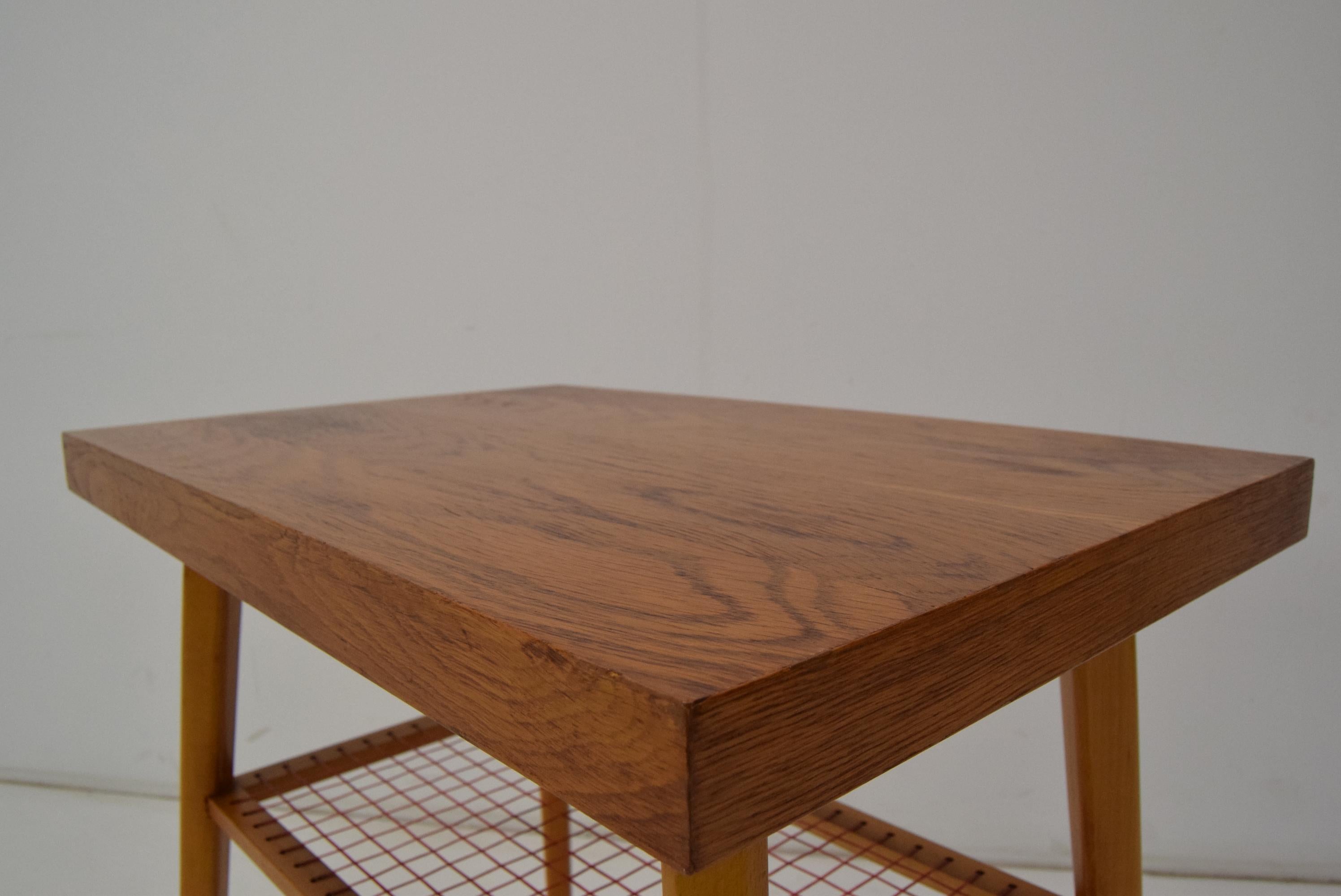 Mid-century Side Table from Drevopodnik Holesov, 1960's.  For Sale 5