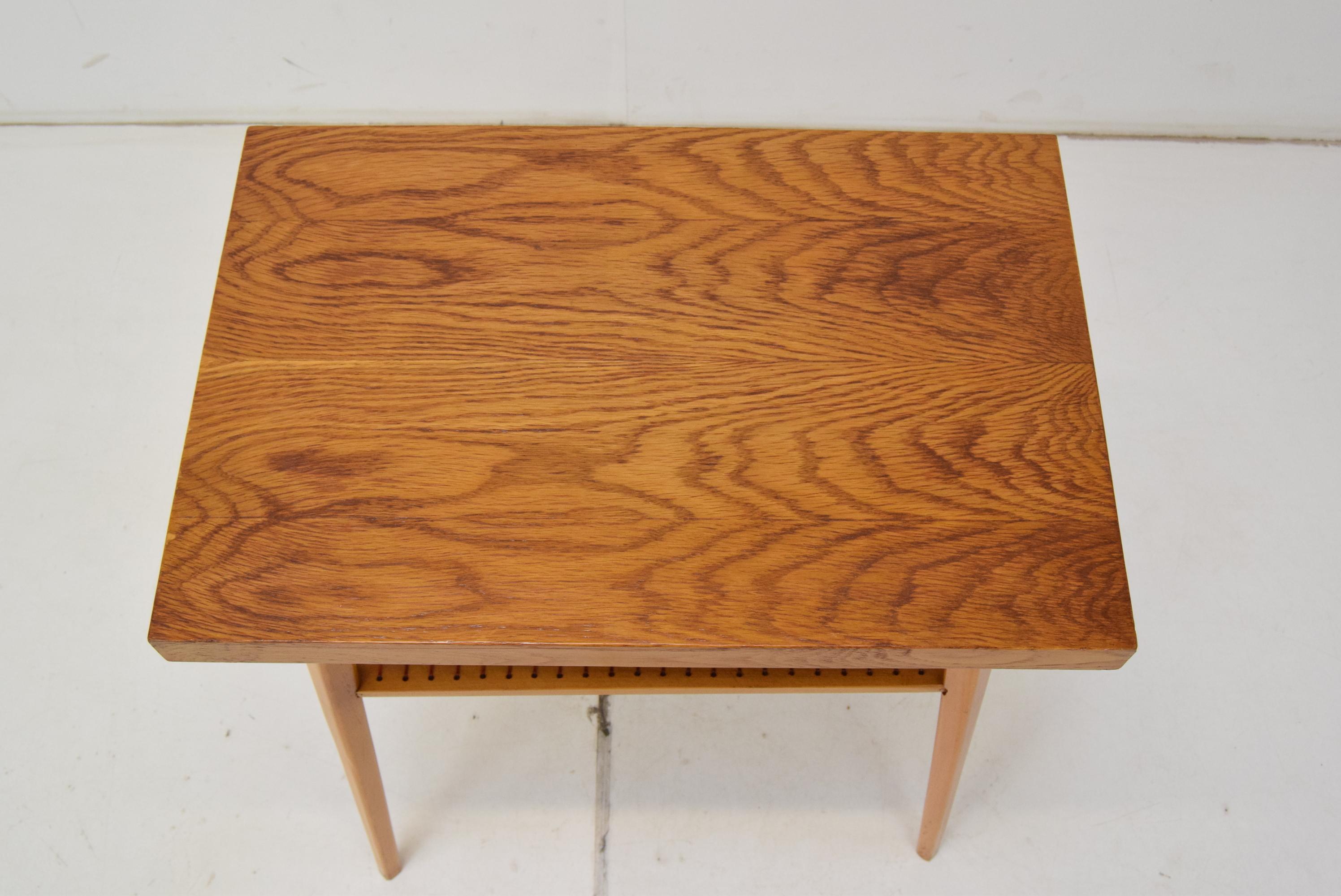 Mid-century Side Table from Drevopodnik Holesov, 1960's.  For Sale 8