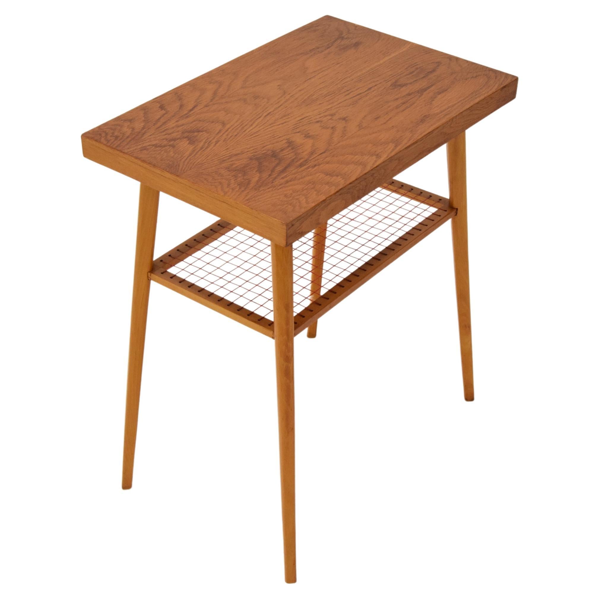 Mid-century Side Table from Drevopodnik Holesov, 1960's.  For Sale
