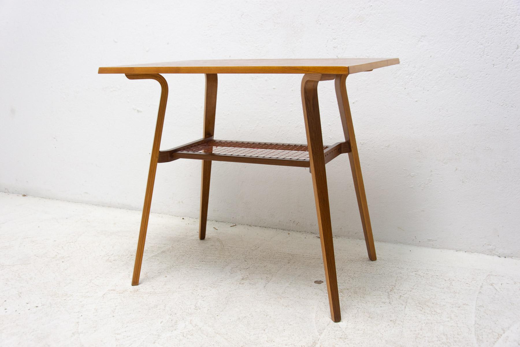 Mid Century Side Table from Dřevopodnik Holešov, Czechoslovakia, 1960´s For Sale 9