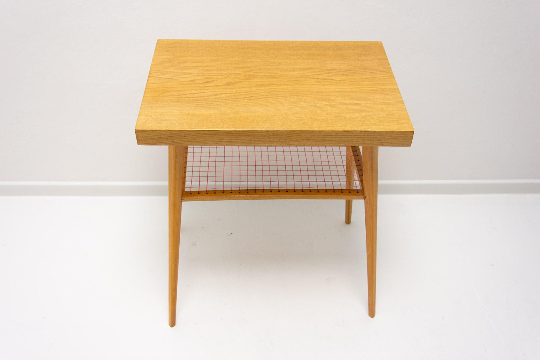Mid-Century Modern Midcentury Side Table from Dřevopodnik Holešov, Czechoslovakia, 1960s For Sale