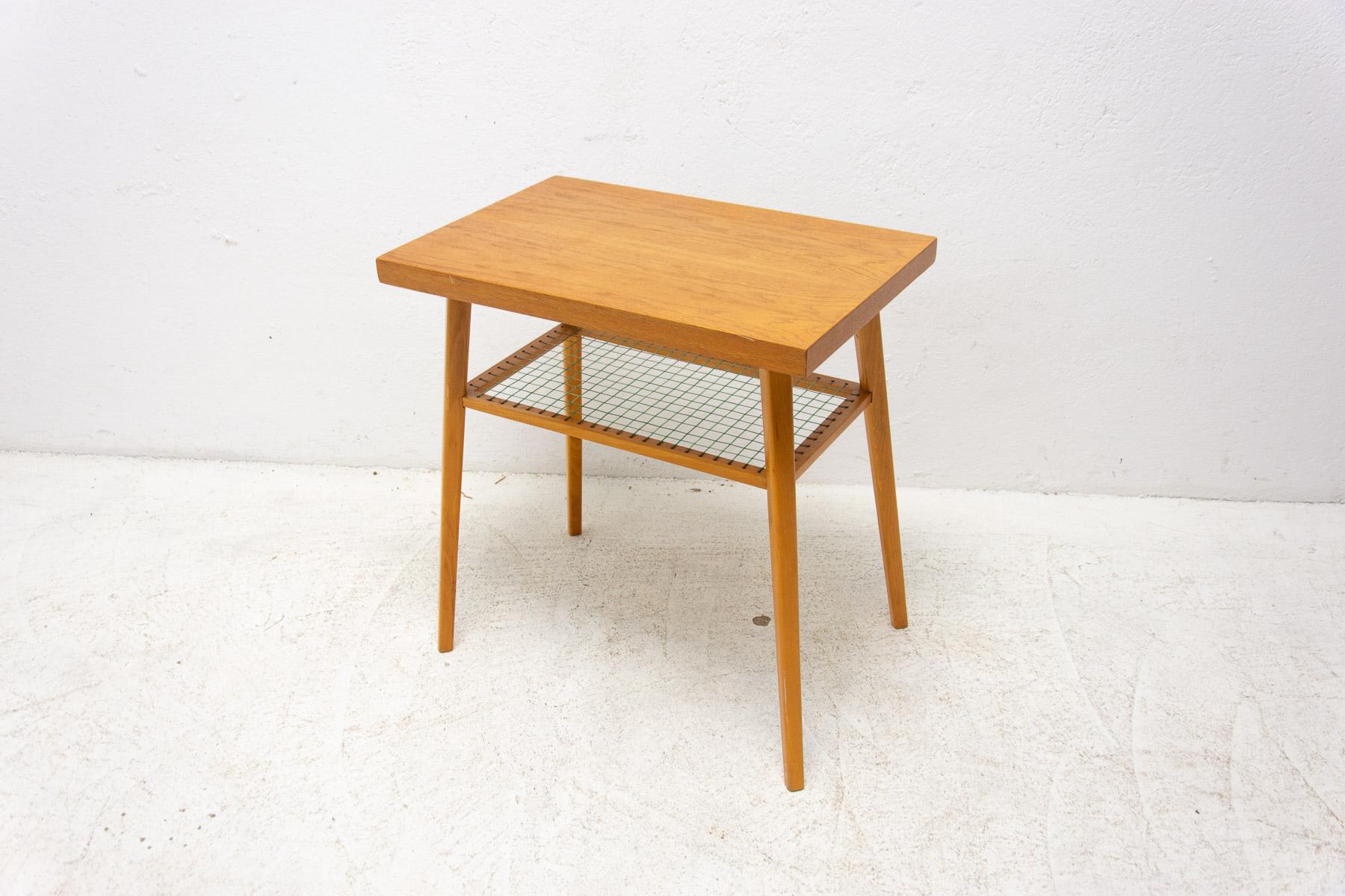 Mid Century Side Table from Dřevopodnik Holešov, Czechoslovakia, 1960´s In Good Condition For Sale In Prague 8, CZ