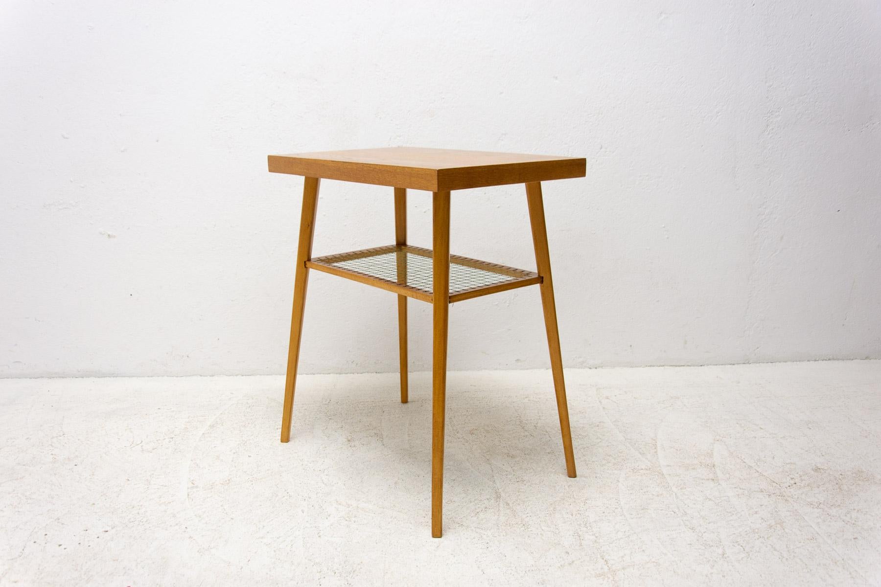  Mid century side table from Dřevopodnik Holešov, Czechoslovakia, 1960´s For Sale 3