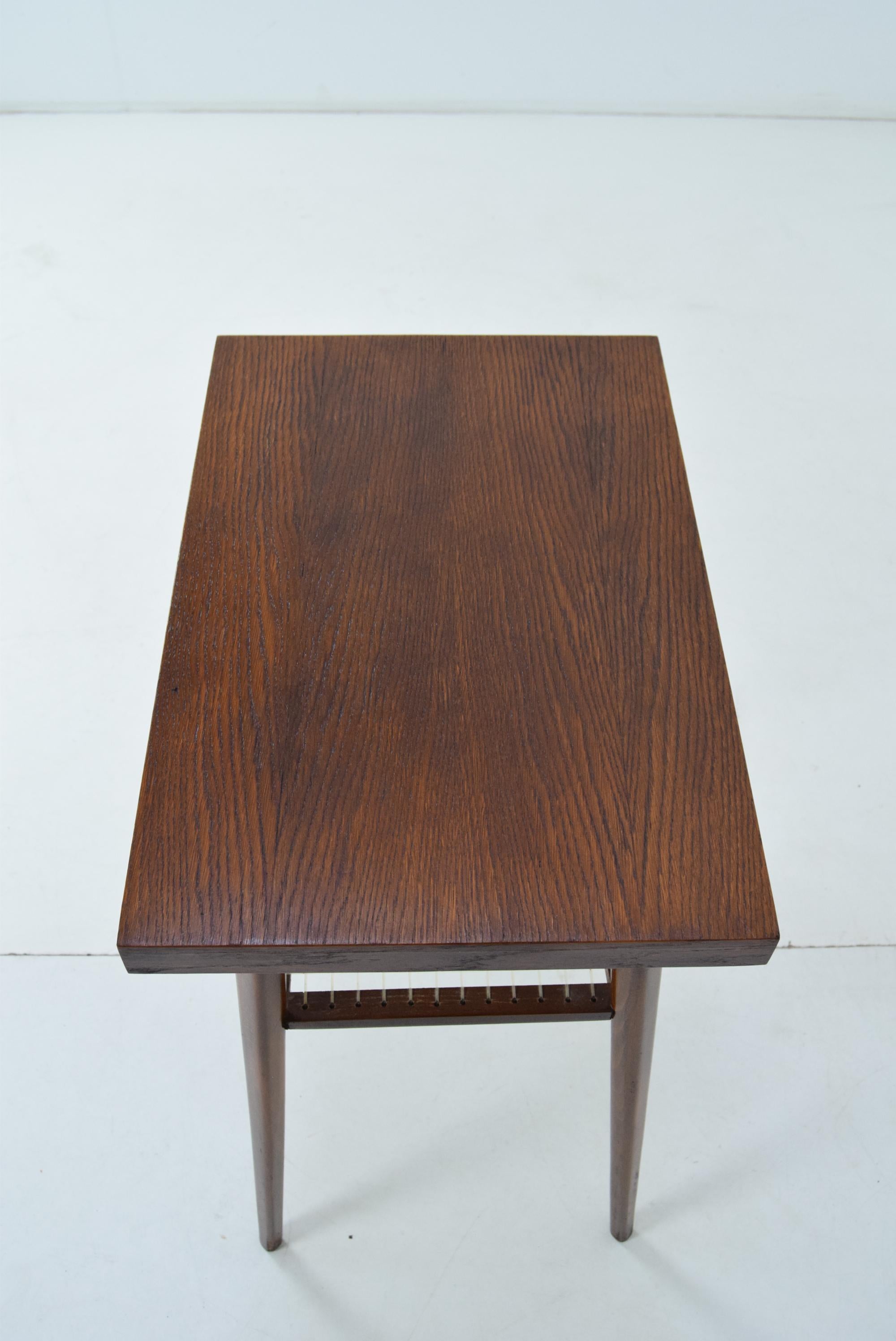 Mid-Century Side Table from Drevopodnik Holesov, 1960's For Sale 3