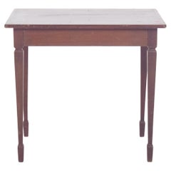 Mid-Century Side Table in Mahogany