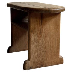 Mesa auxiliar de roble de mediados de siglo, Anónimo, Dinamarca, hacia 1960