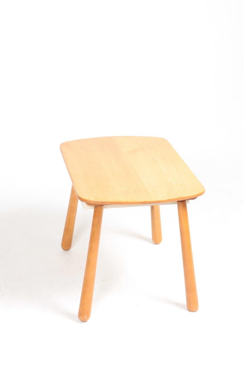 Midcentury Side Table in the Style of Phillip Achtander, Danish Modern, 1940s 3