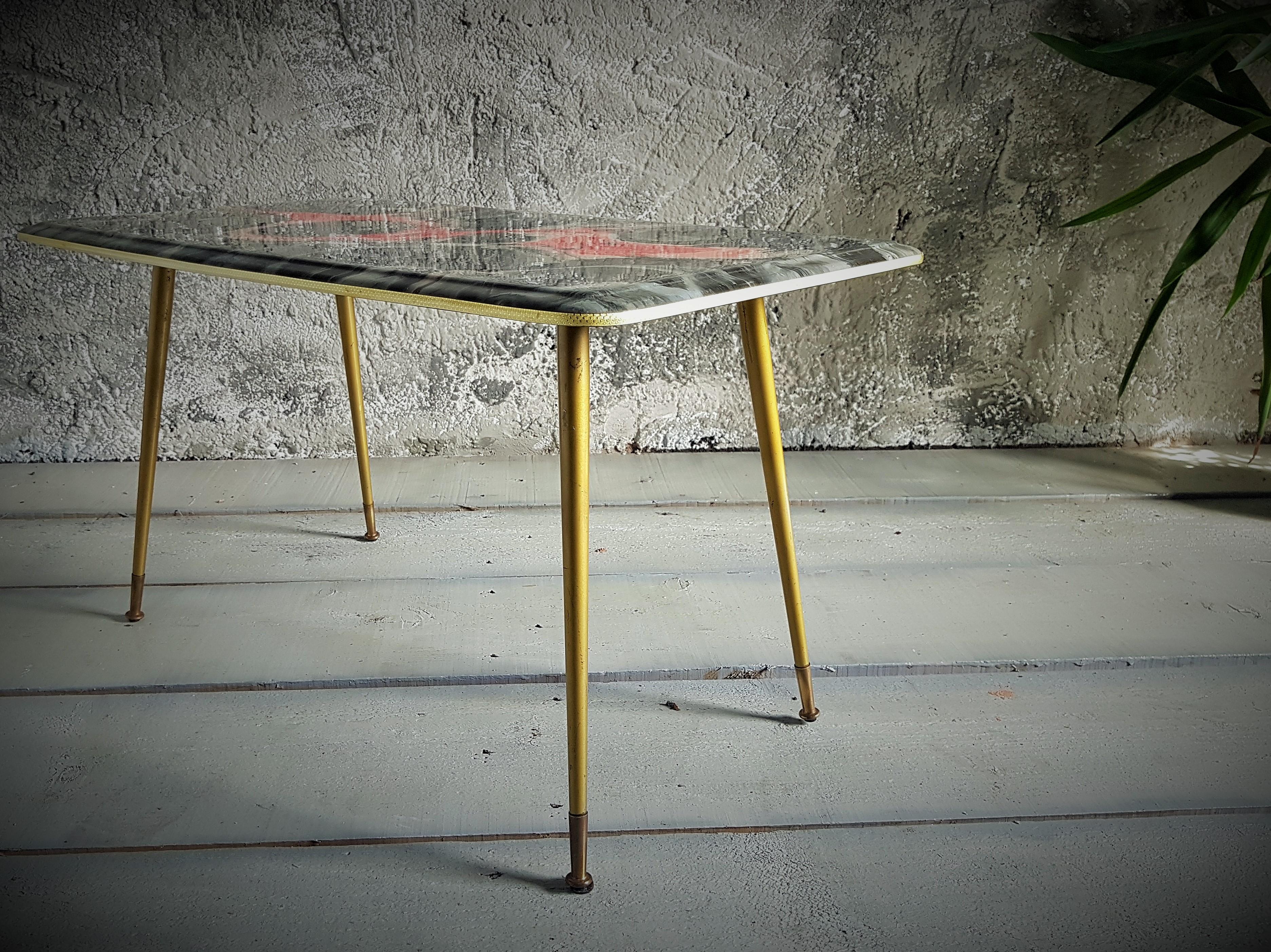Mid-Century Side Table, Italy 1960s 4