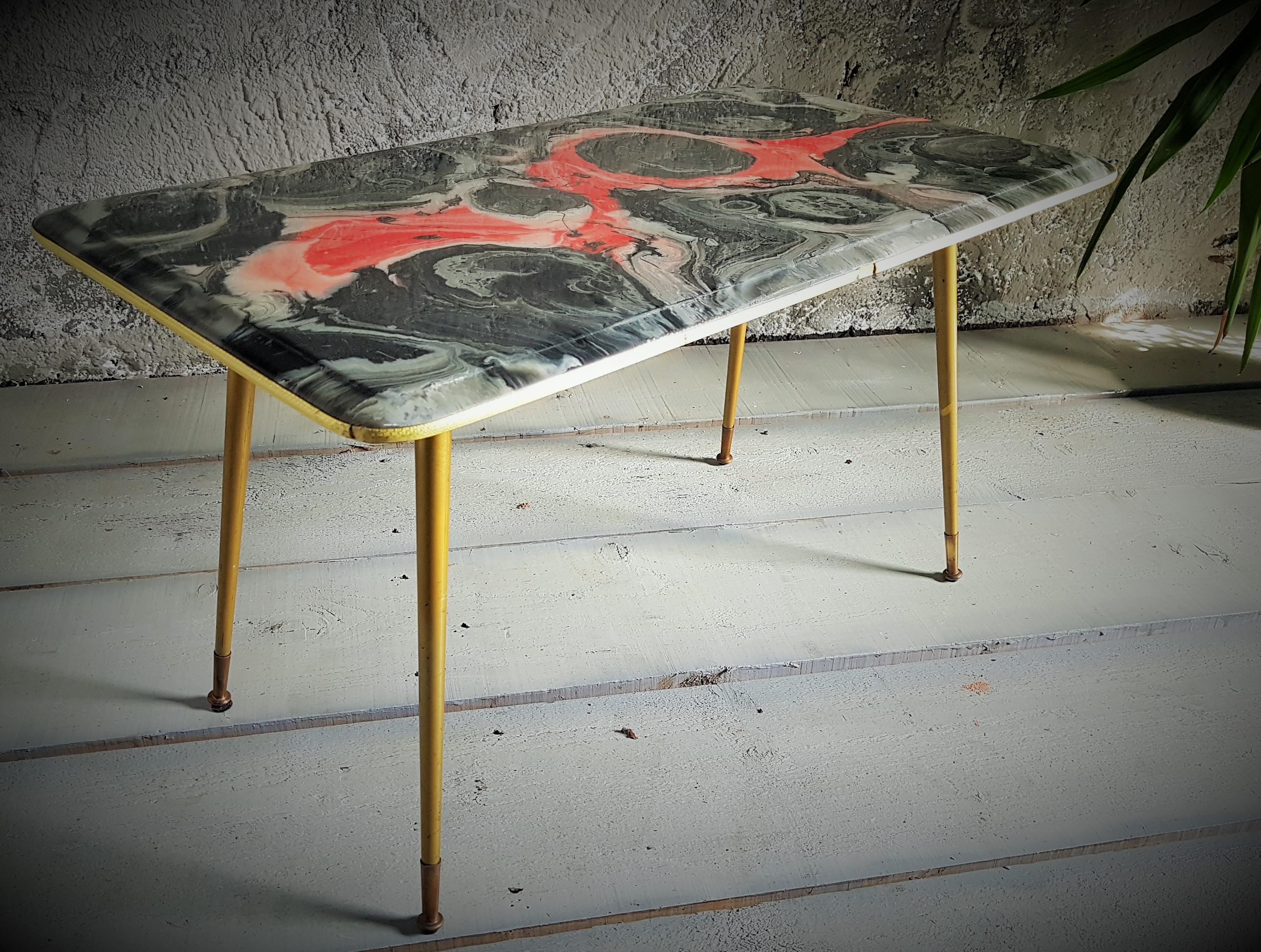 Mid-Century Side Table, Italy 1960s 7