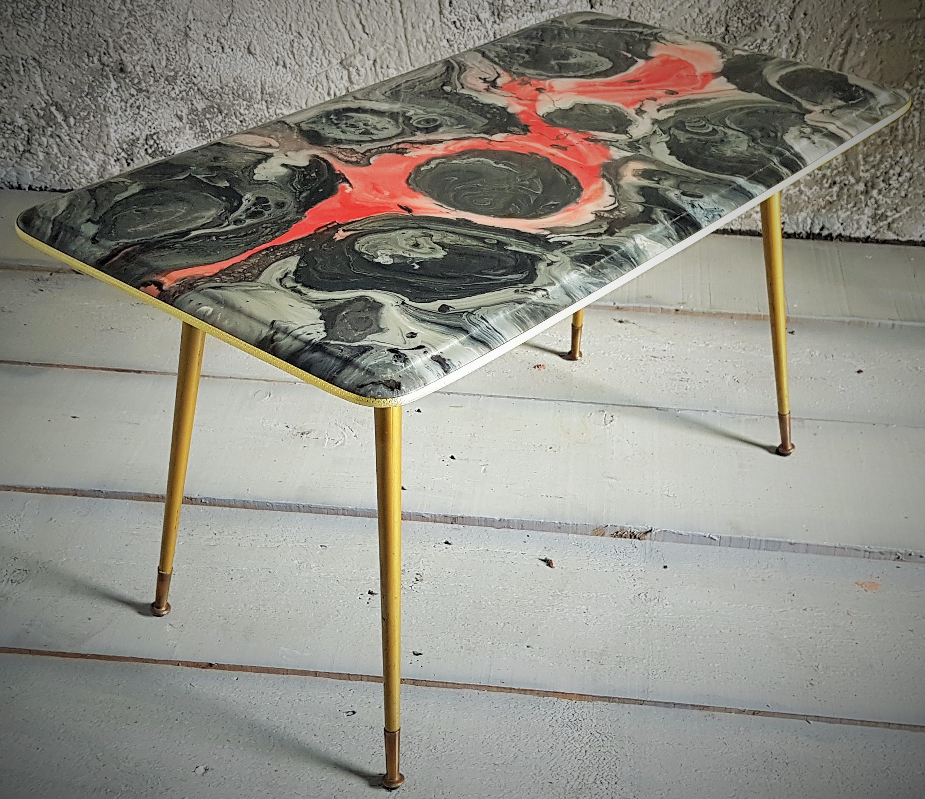 Mid-Century Side Table, Italy 1960s 9