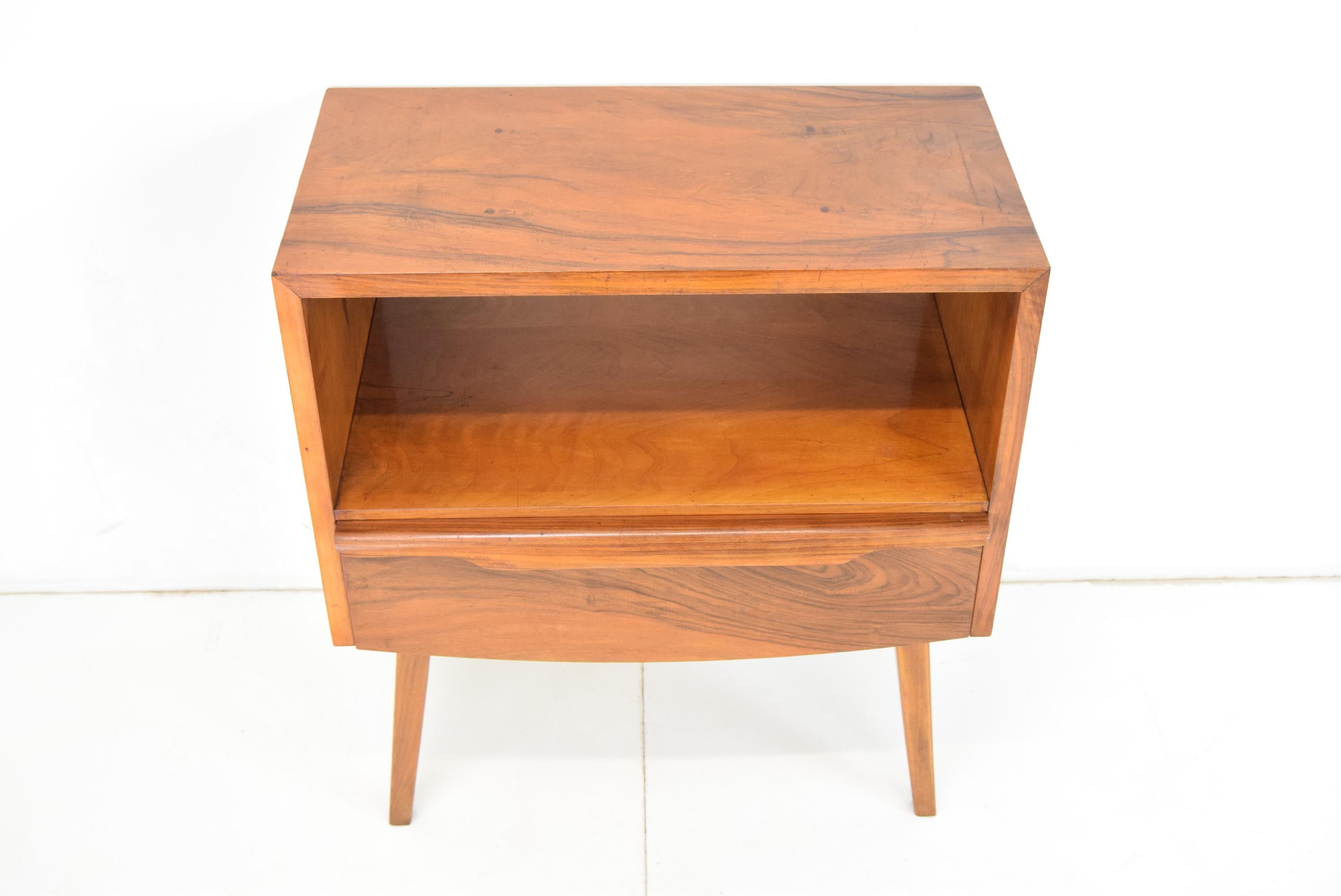 Mid-Century Side Table or Nightstand, 1950's For Sale 6