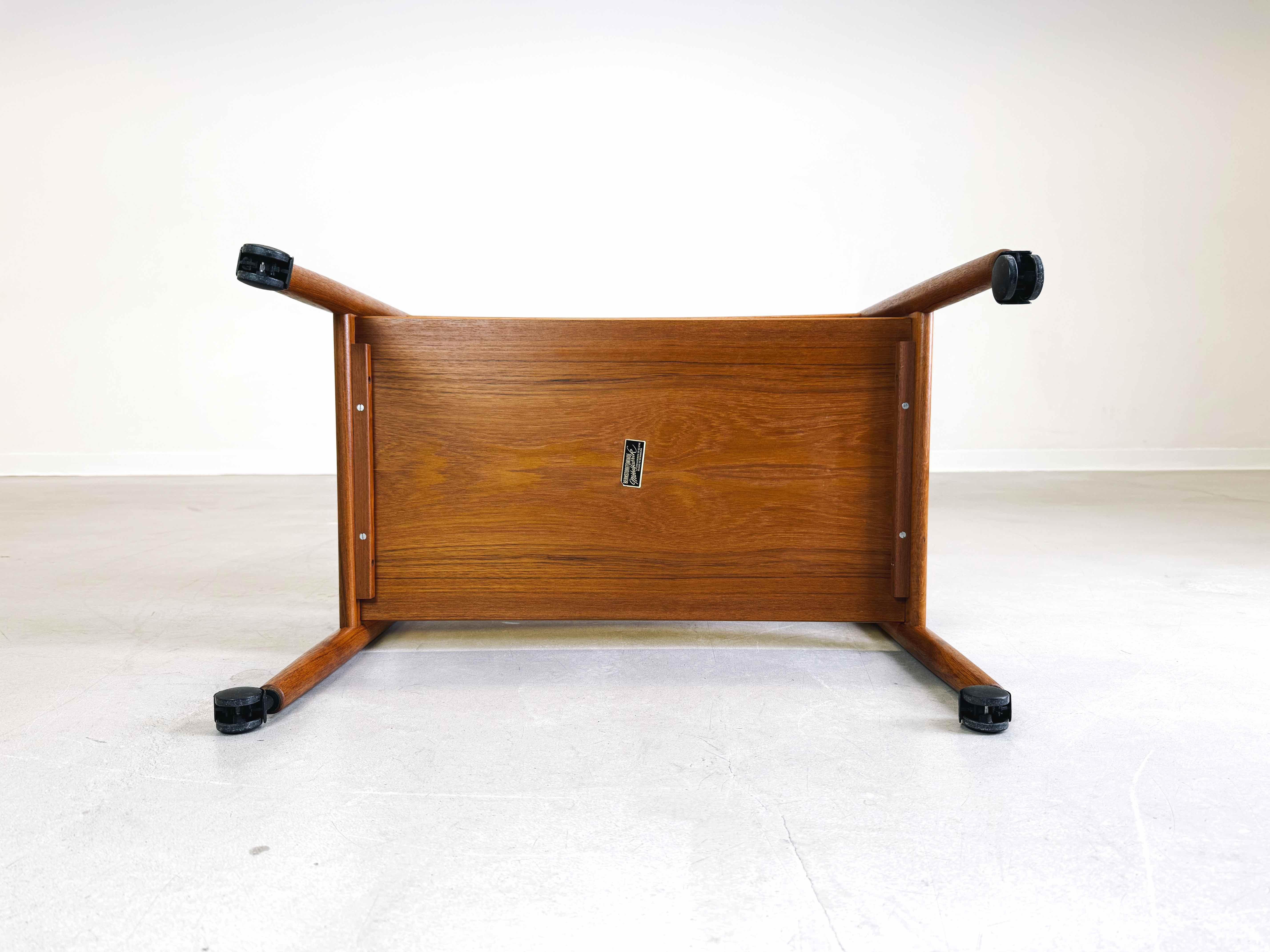 Mid Century Beistelltisch Servierwagen Teewagen Poul Hundevad im Angebot 3