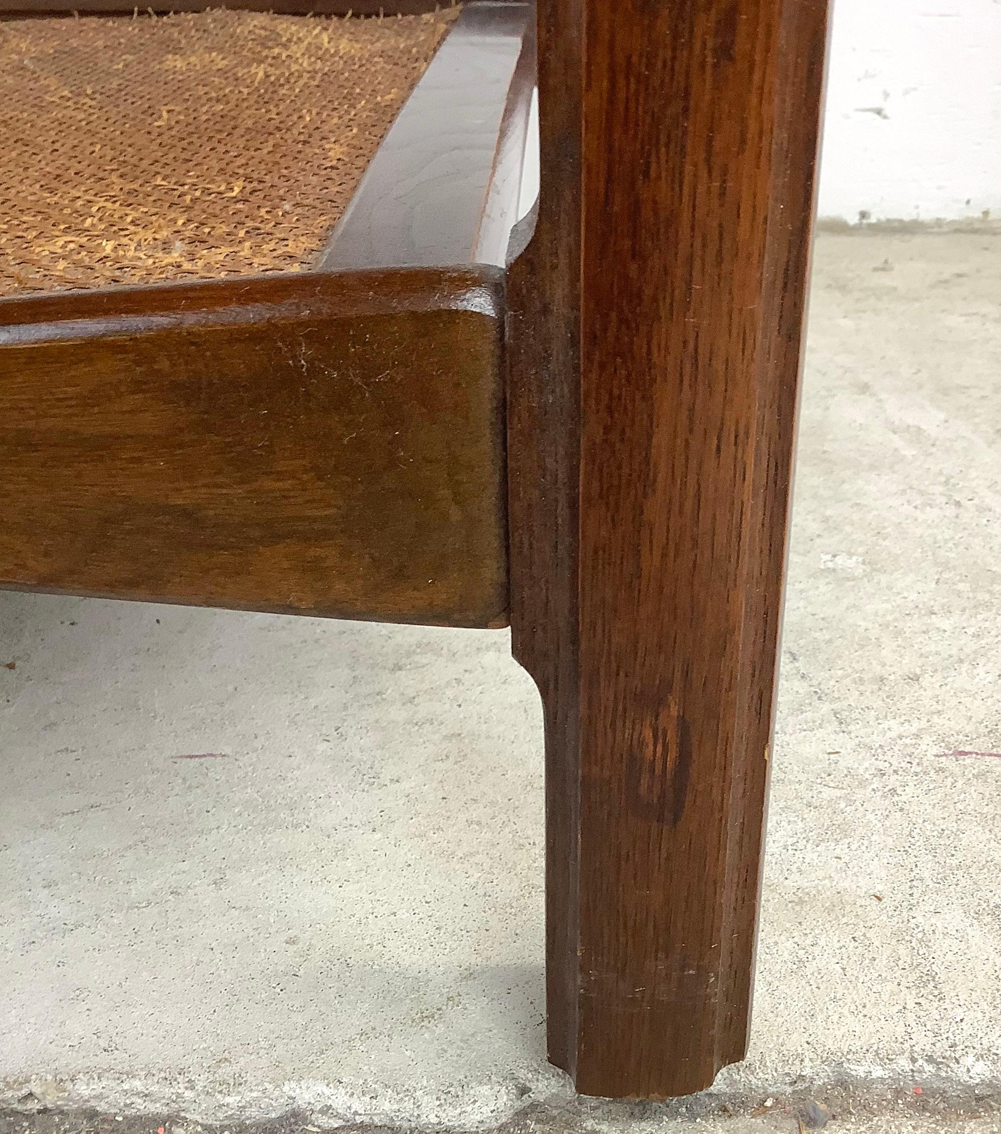 Mid-Century Side Table With Shelf  For Sale 11