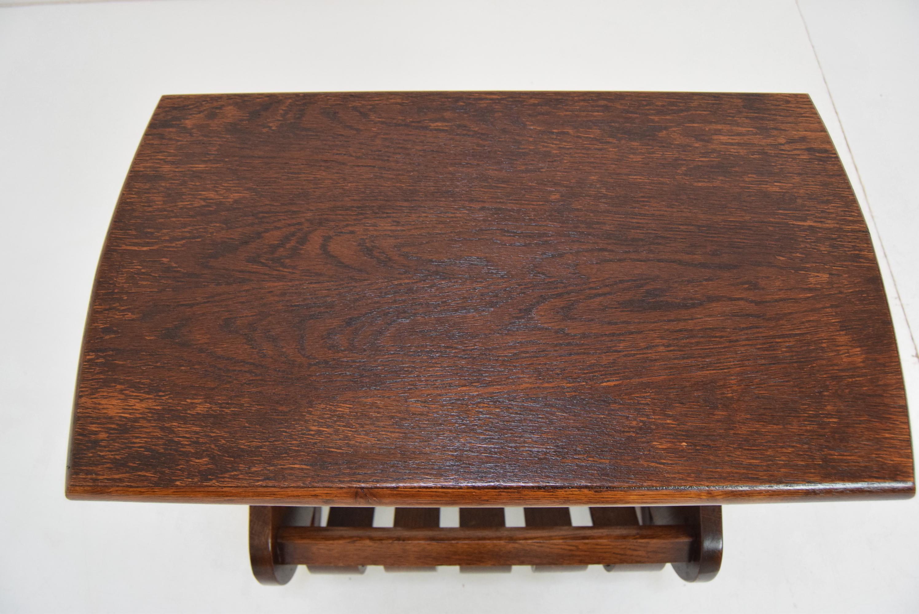 Wood Mid-Century Side Table, 1960's