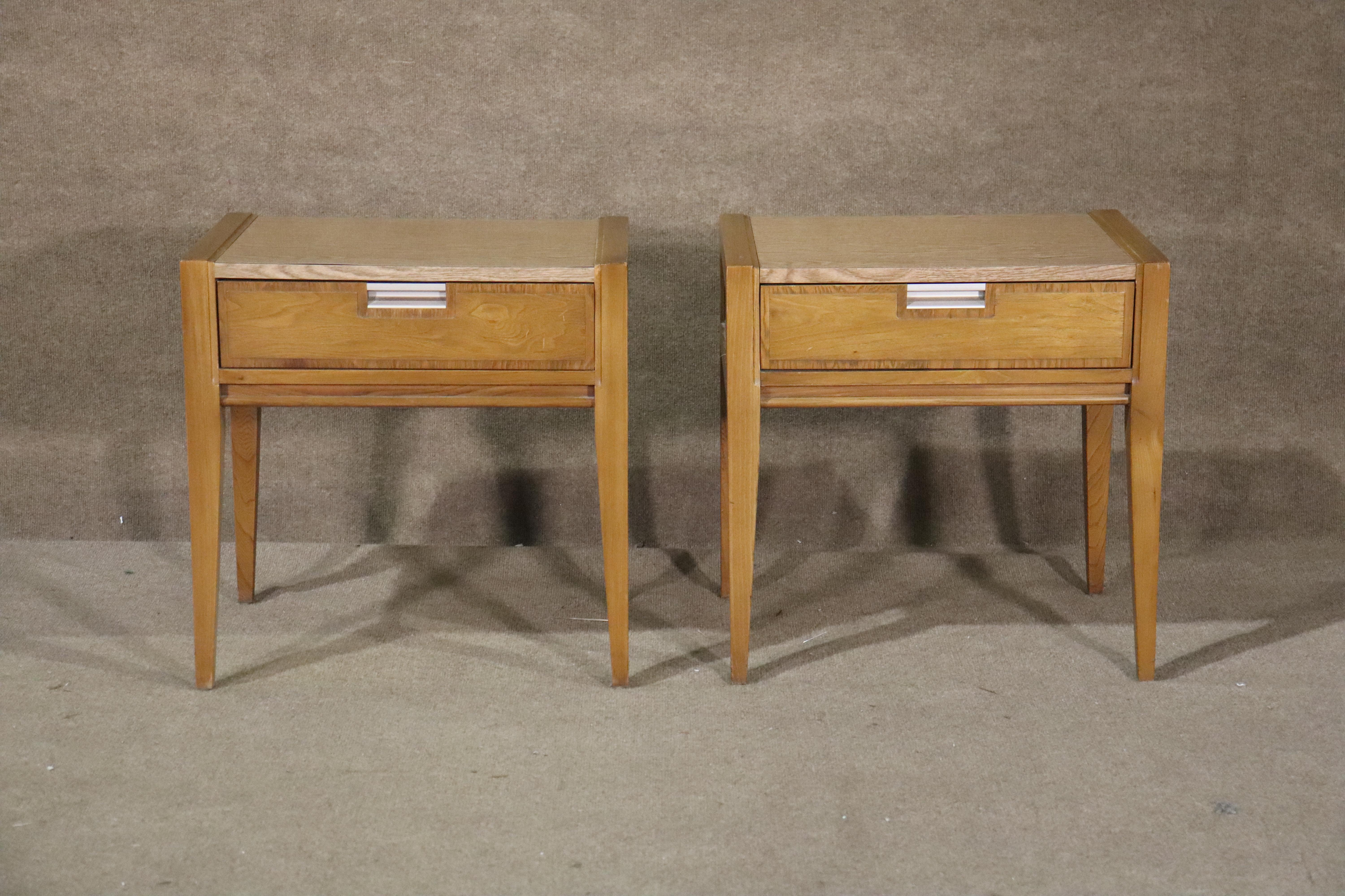 Mid-Century Side Tables by Basic Witz For Sale 3