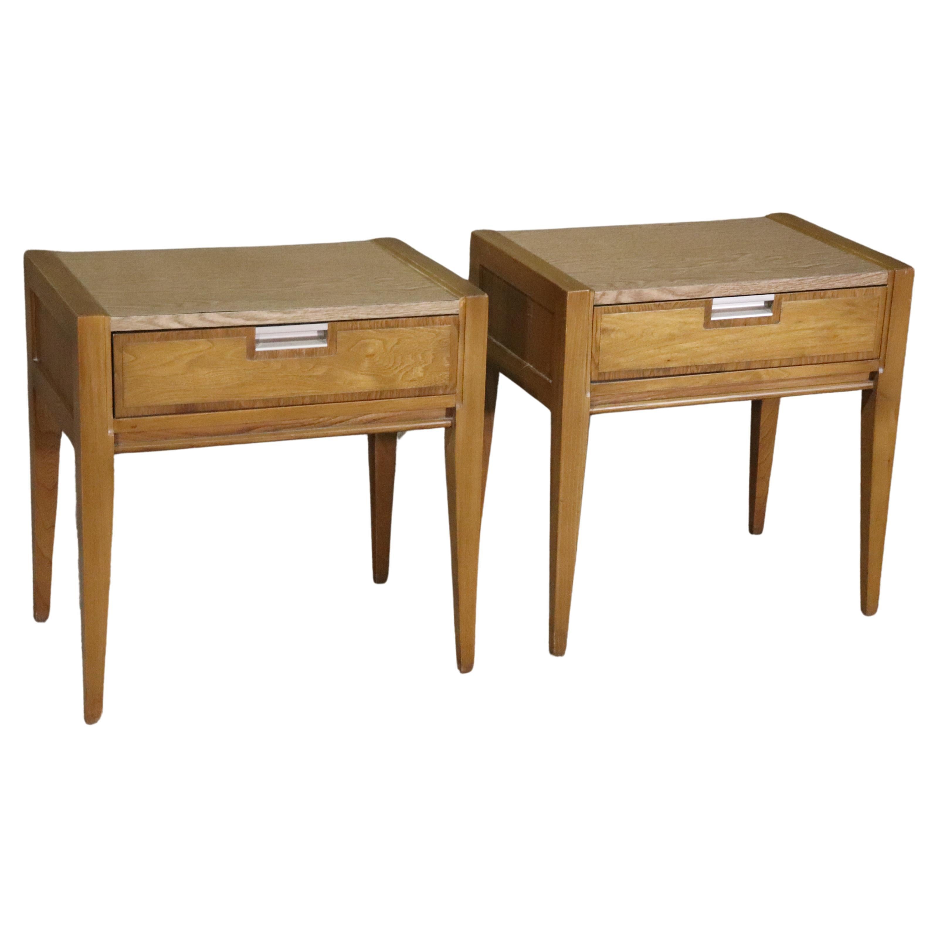 Mid-Century Side Tables by Basic Witz For Sale