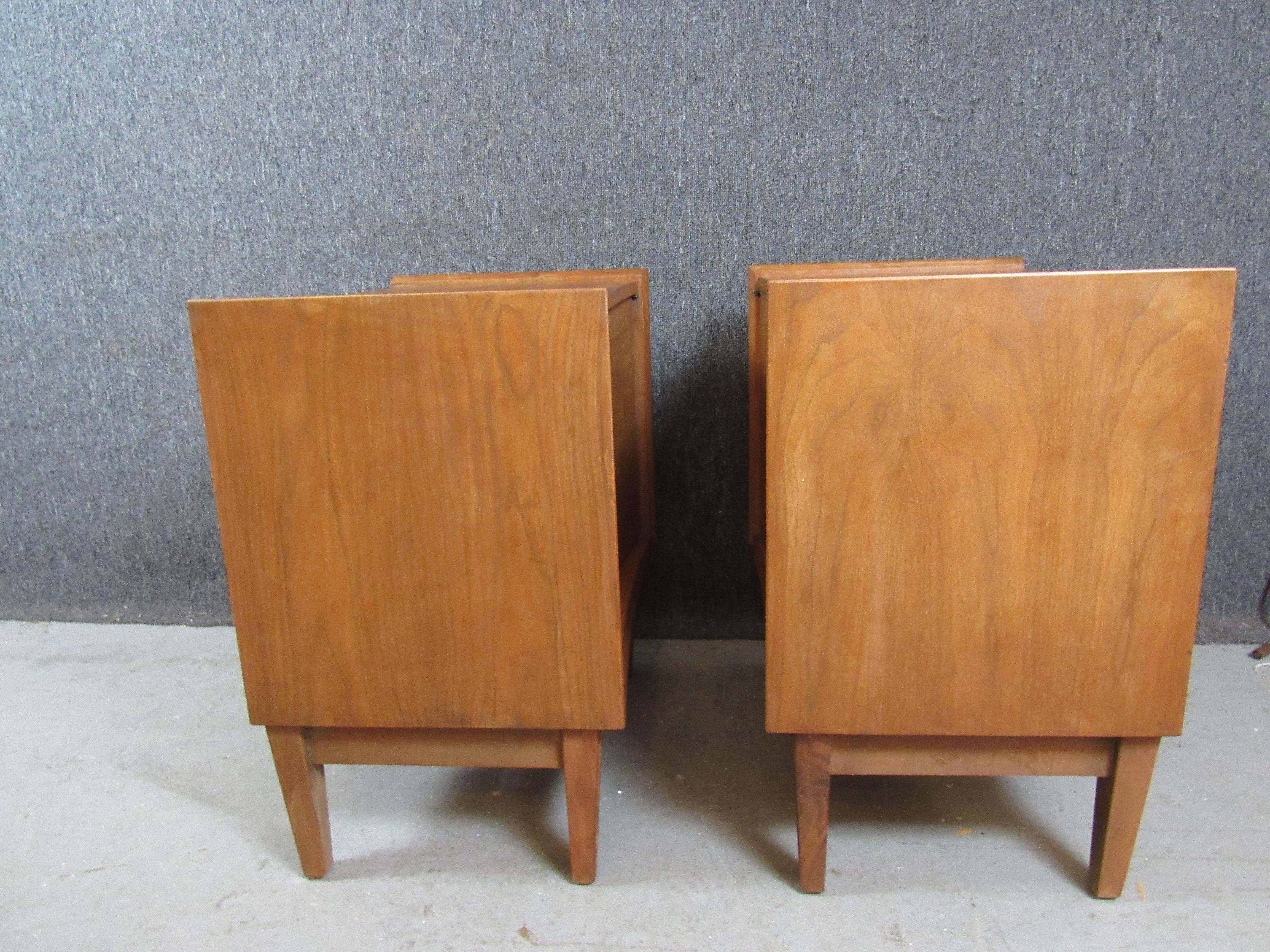 Swedish Mid-Century Side Tables By Karlit of Sweden For Sale