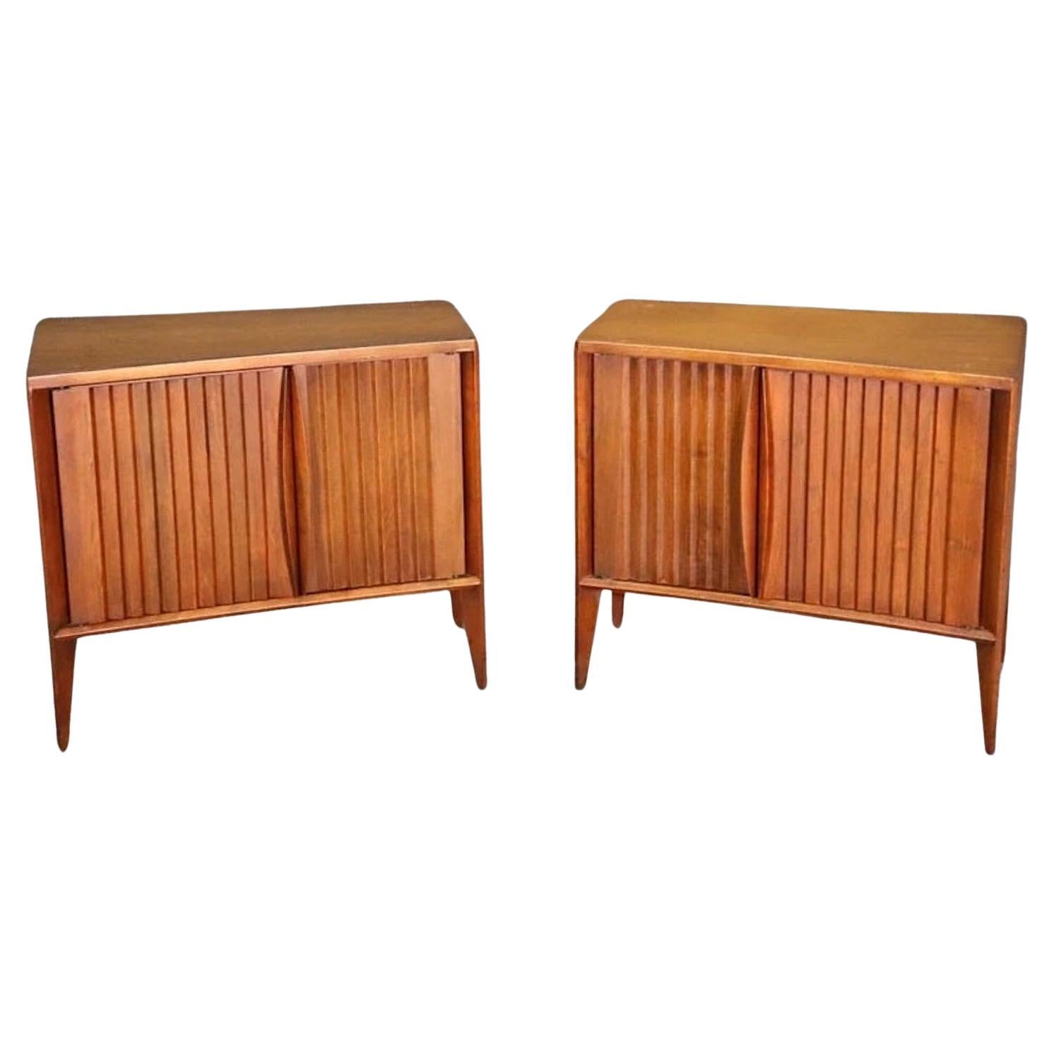 Mid-Century Side Tables by Unagusta For Sale