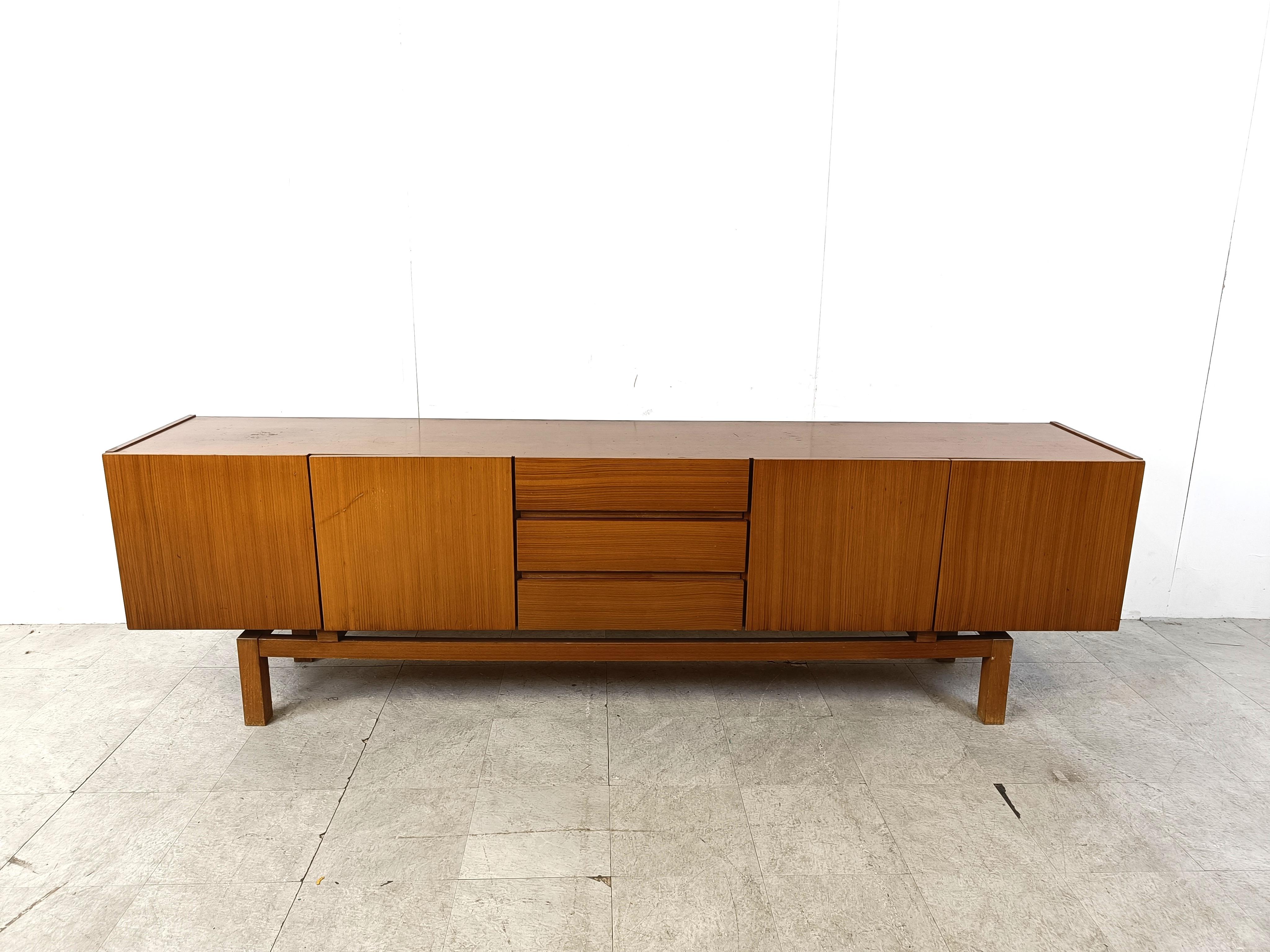 European Mid century sideboard, 1960s For Sale