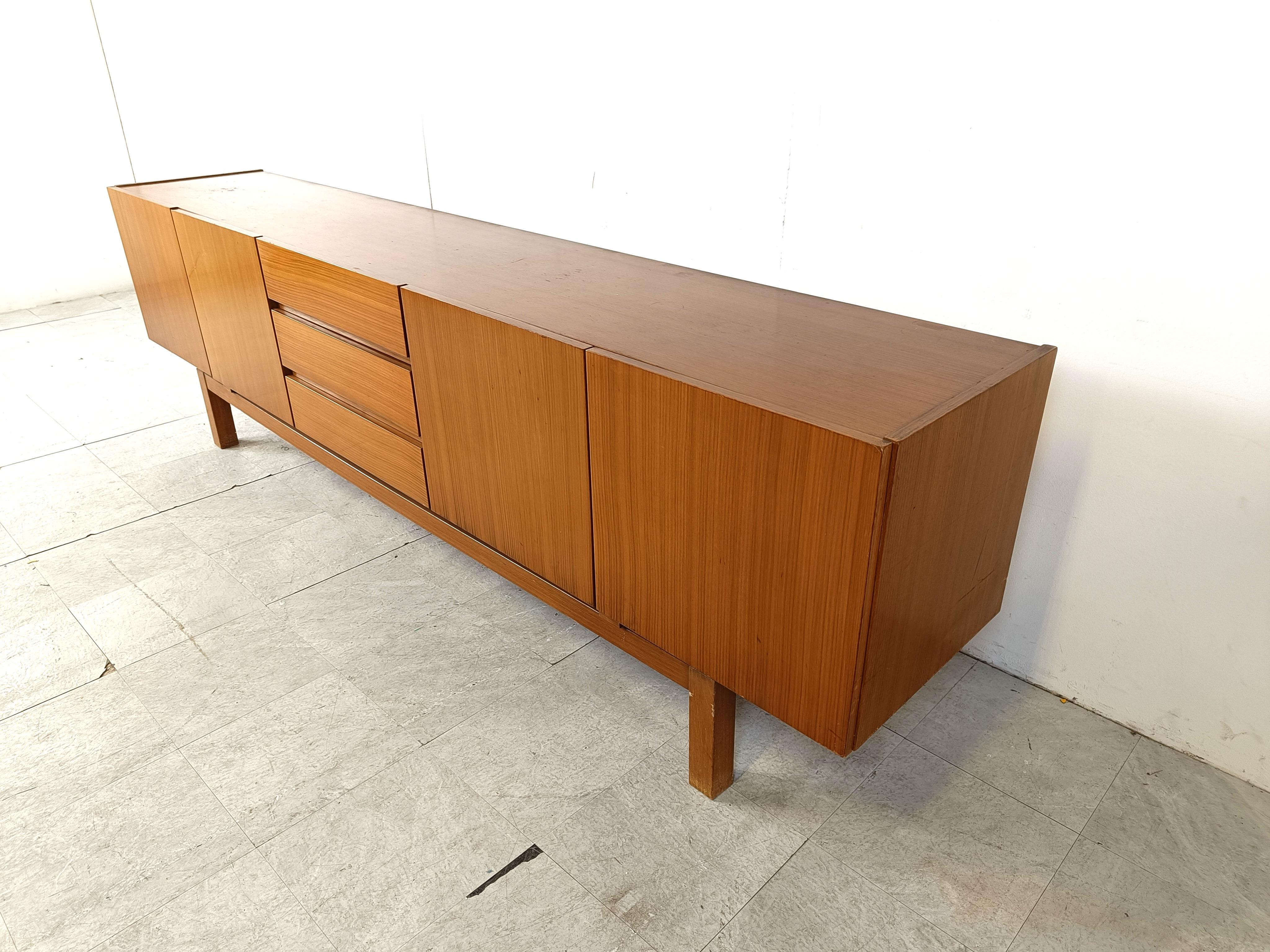 Wood Mid century sideboard, 1960s For Sale