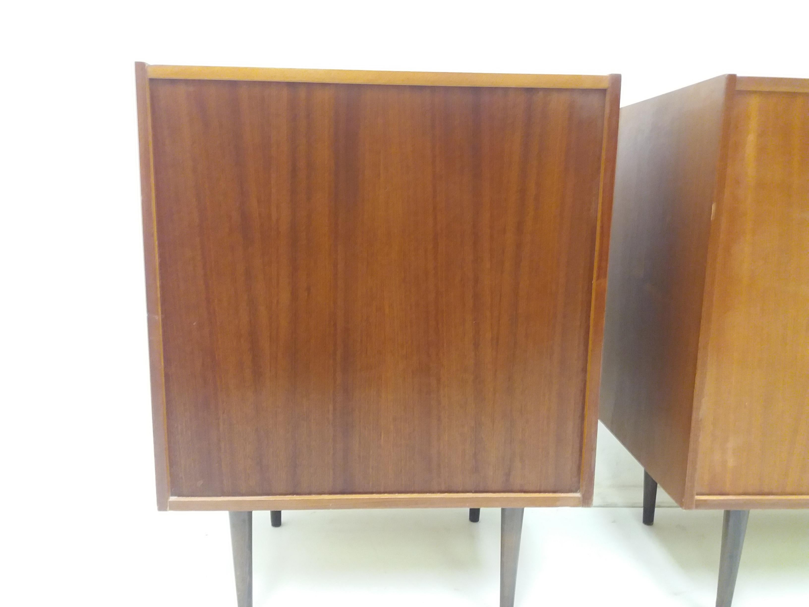 Mid-Century Sideboard and Chest of Drawer Designed by František Mezulánik, 1960' For Sale 2