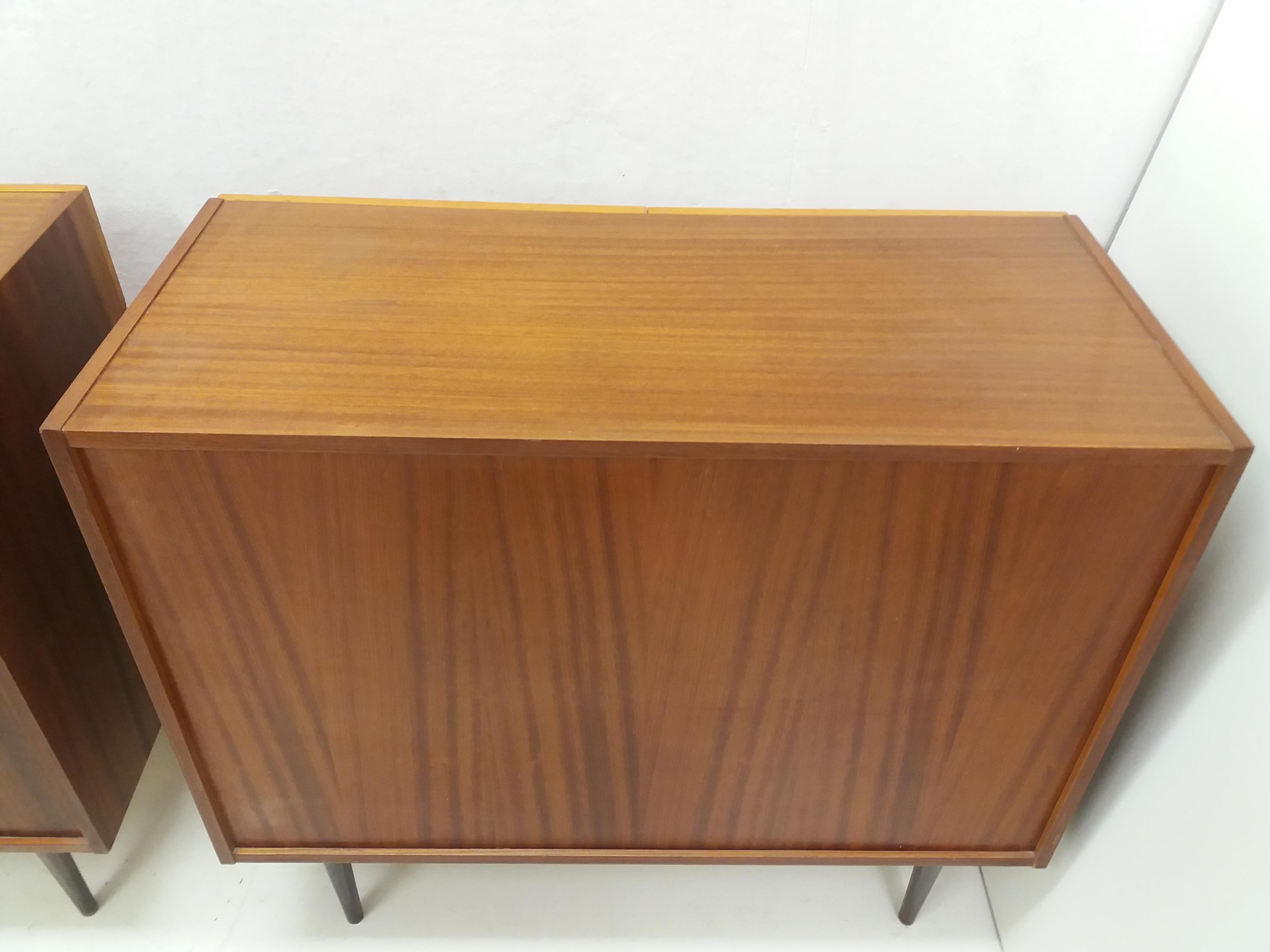 Mid-Century Sideboard and Chest of Drawer Designed by František Mezulánik, 1960' For Sale 4