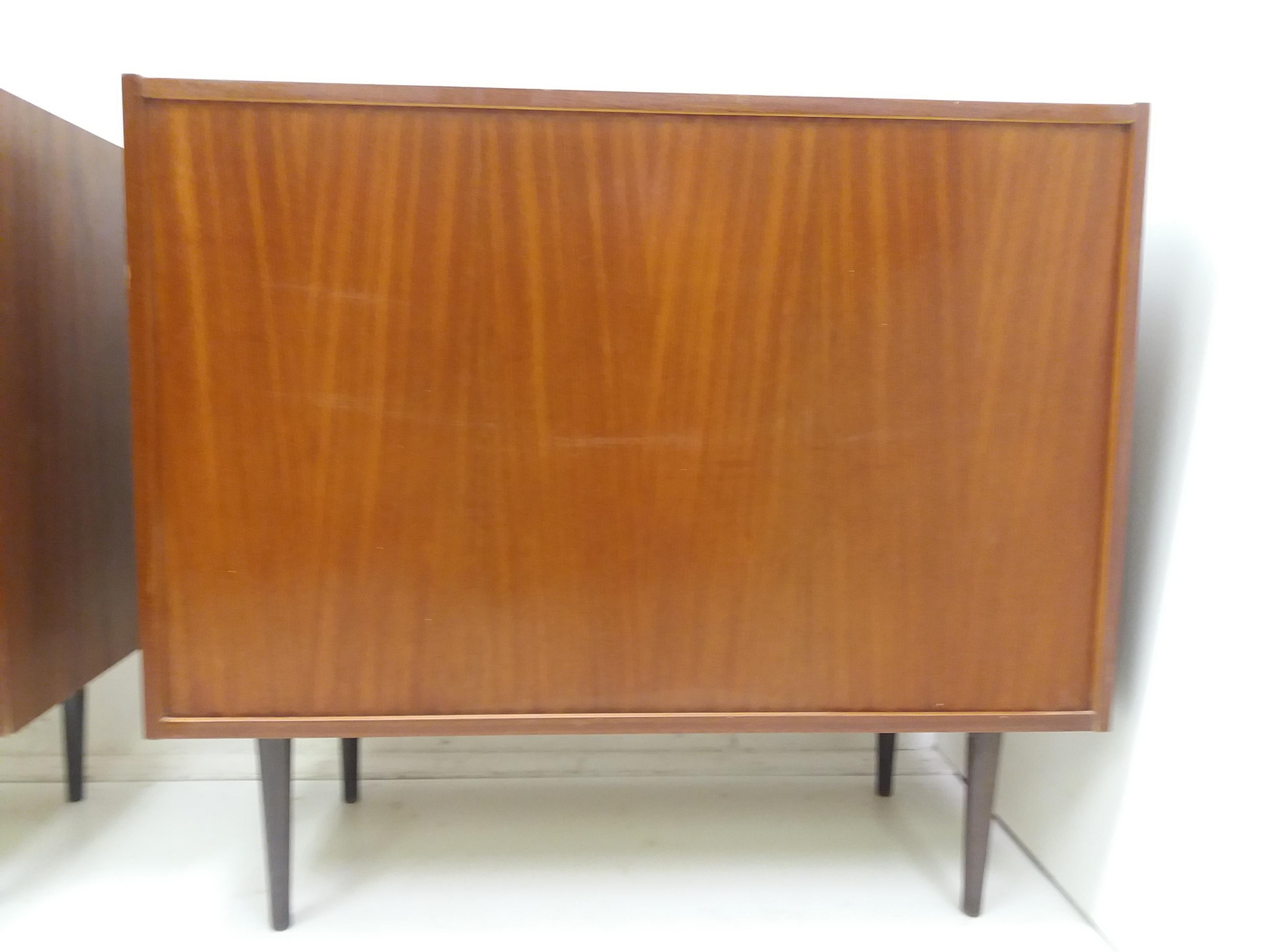 Mid-Century Sideboard and Chest of Drawer Designed by František Mezulánik, 1960' For Sale 1