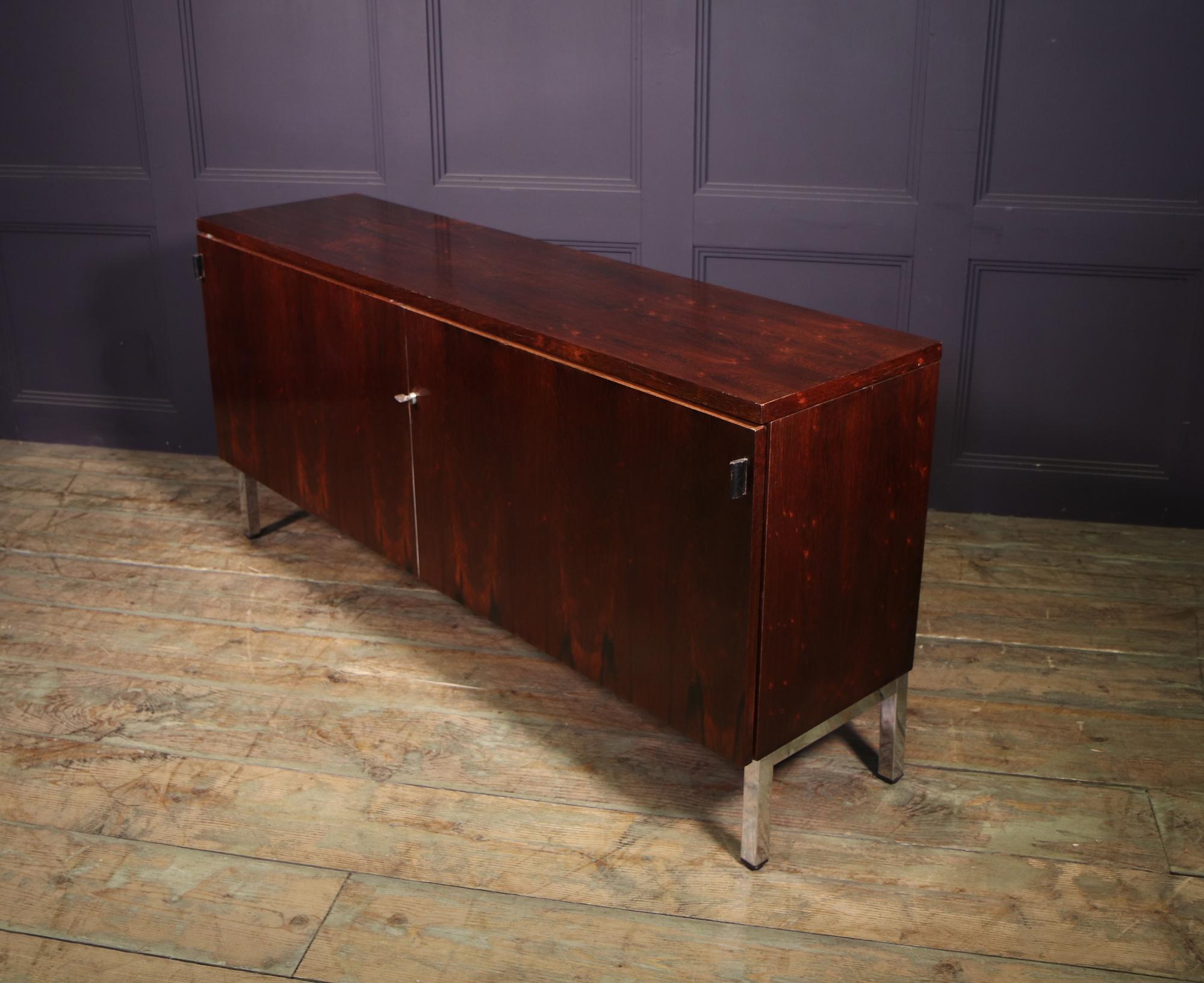 Mid Century Sideboard Attributed to Florence Knoll For Sale 4