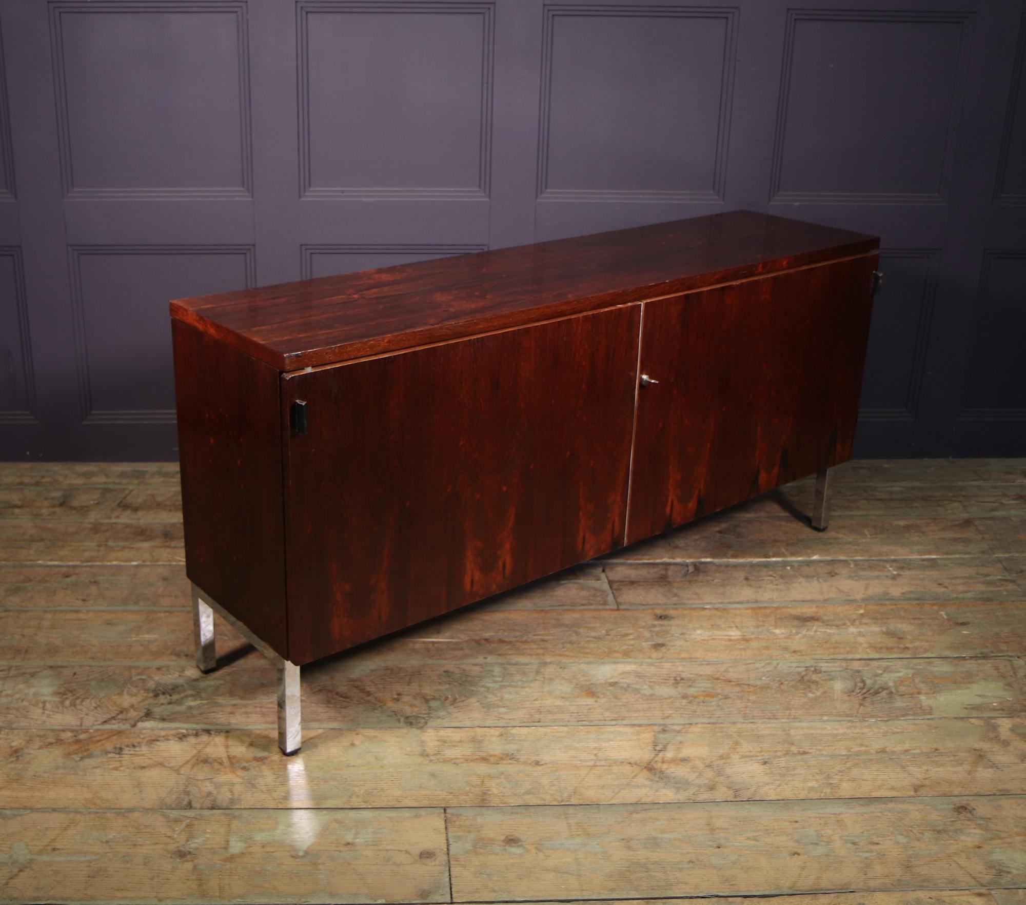 Mid Century Sideboard Attributed to Florence Knoll For Sale 5