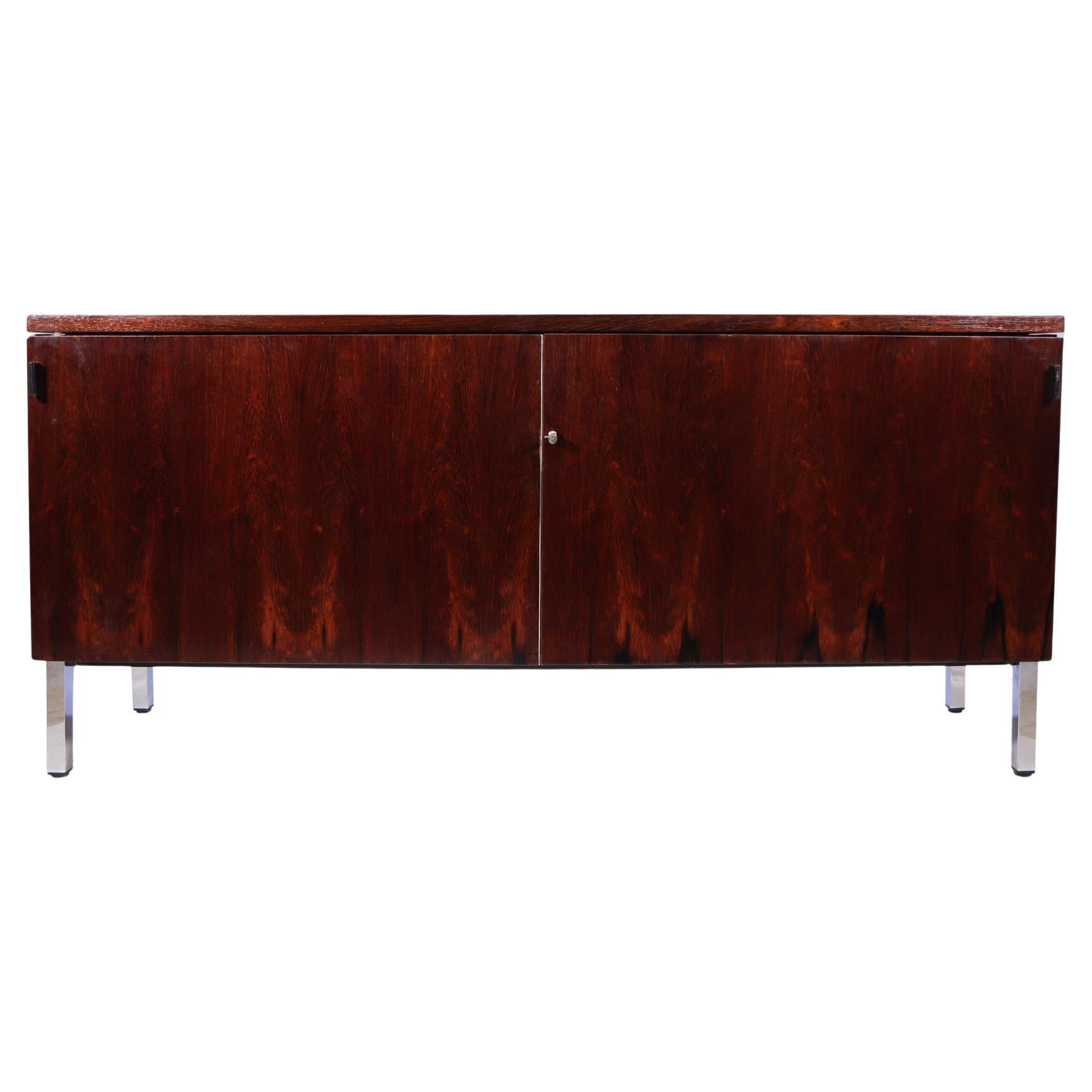 Mid Century Sideboard Attributed to Florence Knoll For Sale