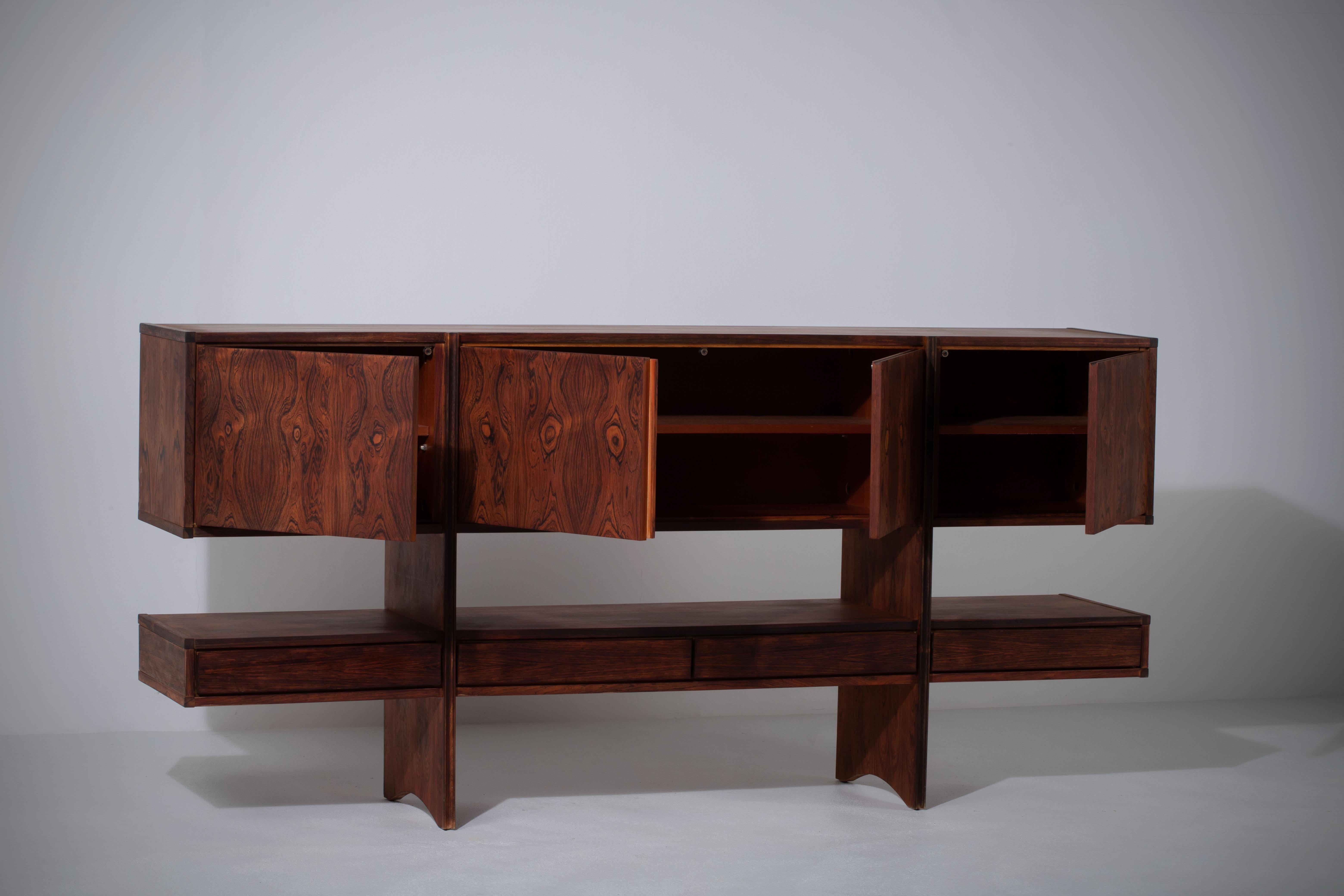 Mid-Century Modern Midcentury Sideboard by Bartolini, Italy, 1960 For Sale
