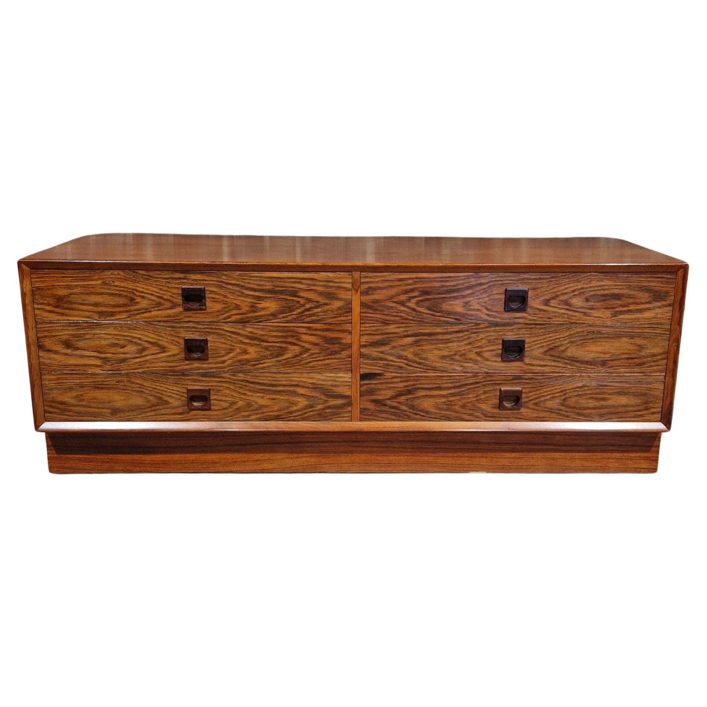 Mid Century sideboard by Erik Brouer, Denmark, 1970's For Sale