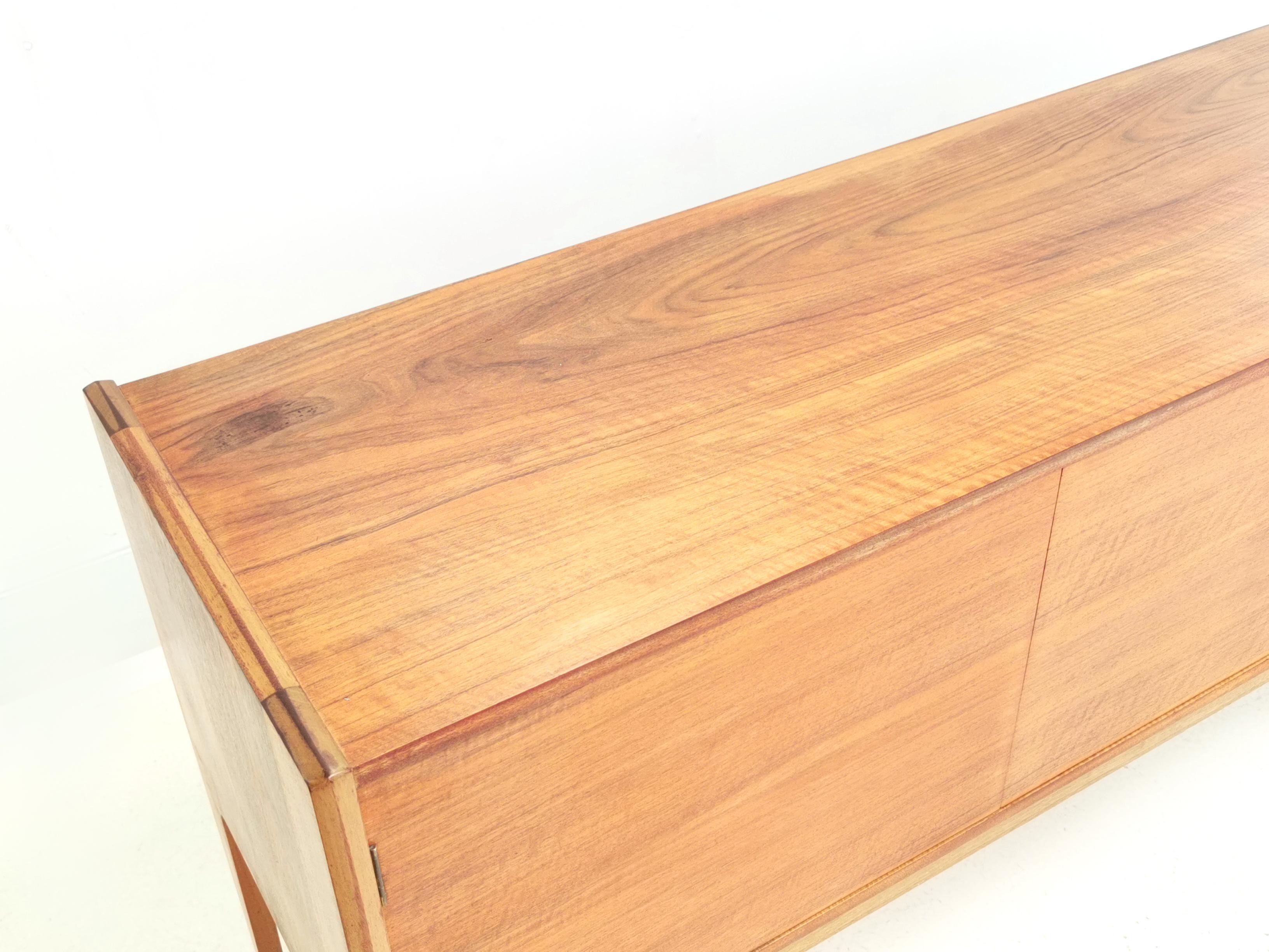 Mid Century Sideboard by John Herbert in French Walnut, 1960s 1